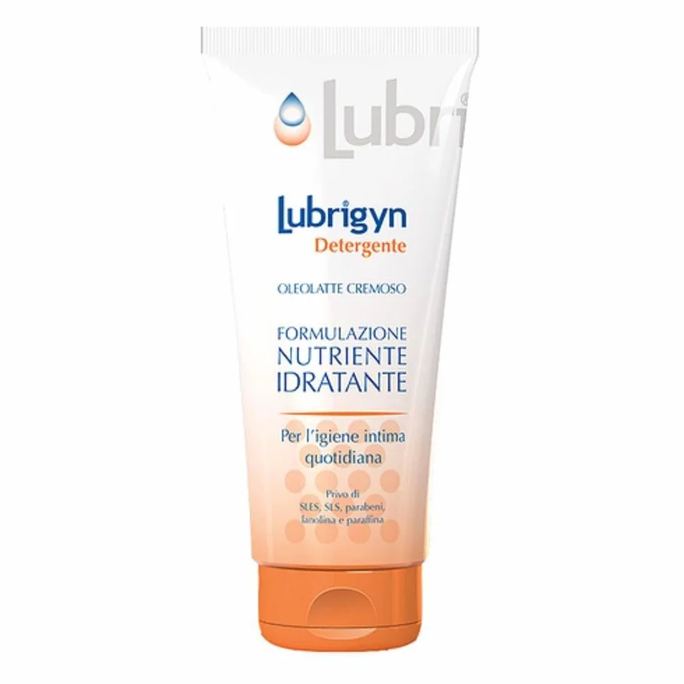 Lubrigyn Detergente Intimo Oleolatte Cremoso 200 ml Nutriente Idratante Senza SLES SLS Parabeni