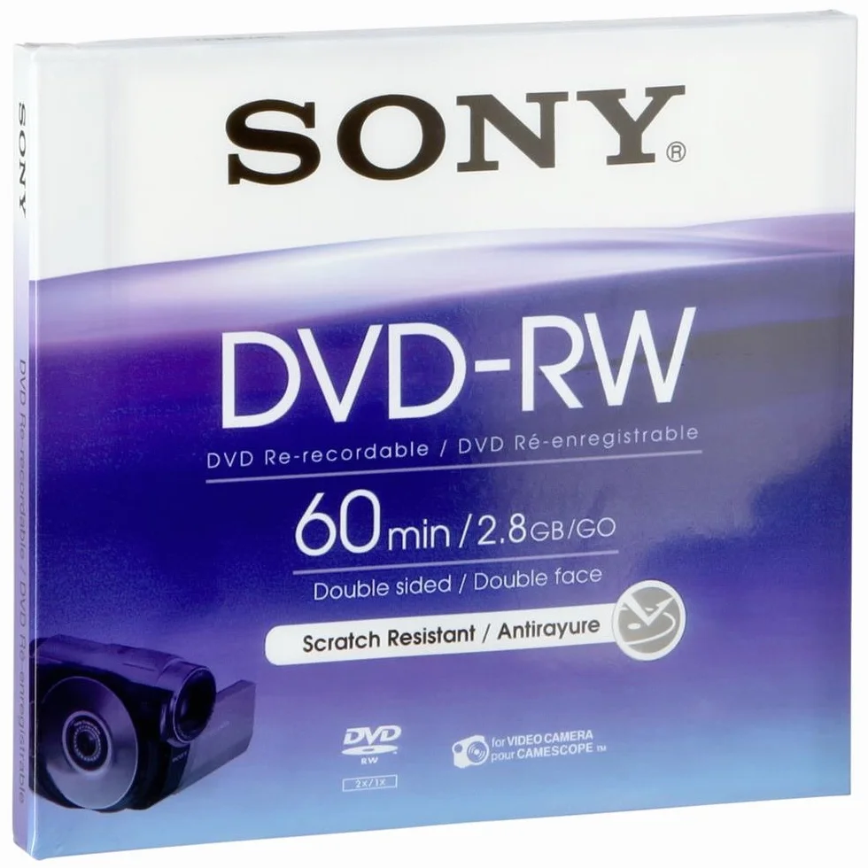 Sony DVD-RW 2.8GB DMW60 - Confezione da 1