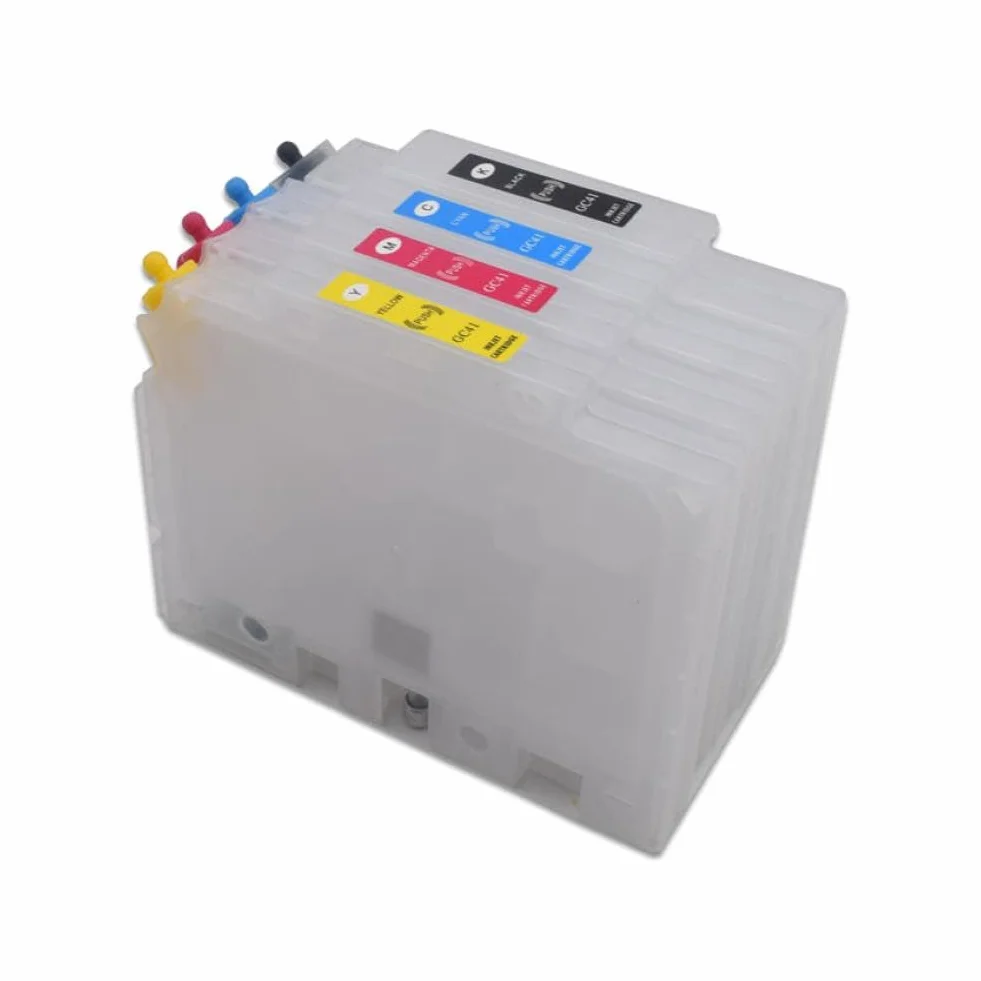 GC41 GC 41 Cartuccia d'inchiostro ricaricabile vuota compatibile con di SG500 SG1000 SG 500 1000 Stampanti a sublimazione a getto d'inchiostro(Cartridge With Chip)