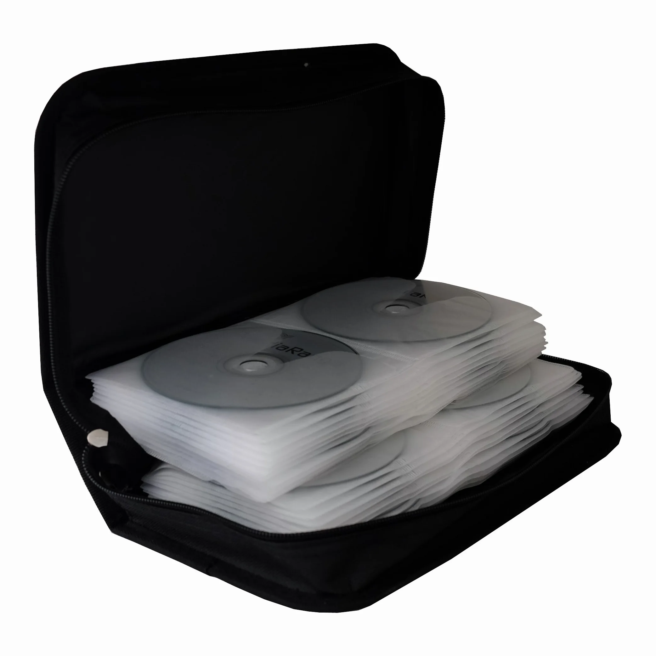 Borsa porta CD e DVD da 96 posti sintetica