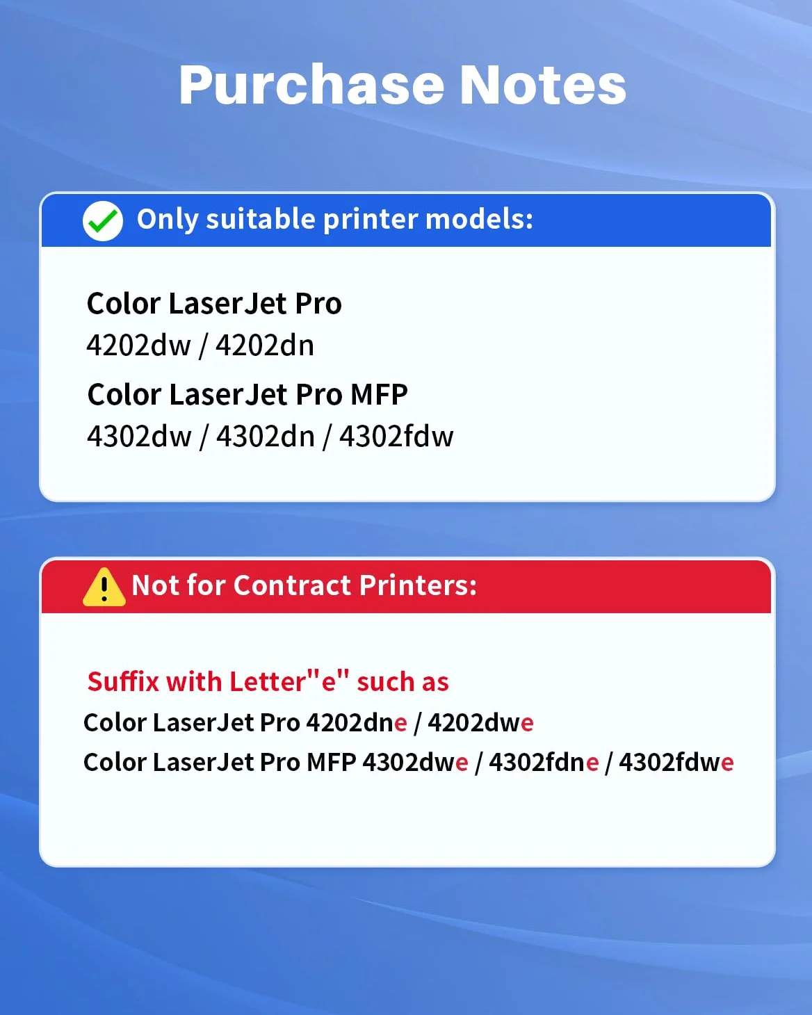 INK4U 220A Cartuccia Toner (Chip Recente) Compatibili per HP 220A 220X | Toner con Color Laserjet Pro 4202dn 4302fdn MFP 4302dw 4302fdw 4202dw 4202dn 4302fdn (W2200A W2201A W2202A W2203A)