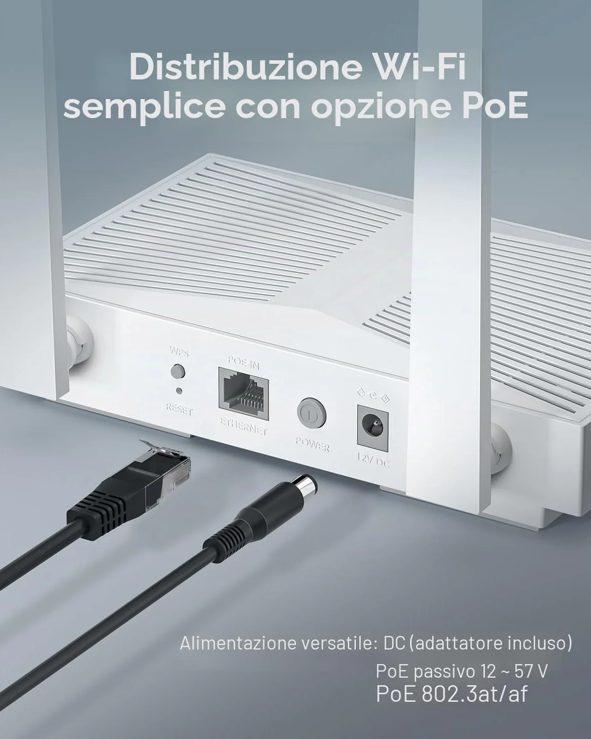 Cudy AC1200 Gigabit WiFi access point Soluzione aziendale con supporto a rete, roaming senza cuciture, MU-MIMO, PoE o alimentazione CC