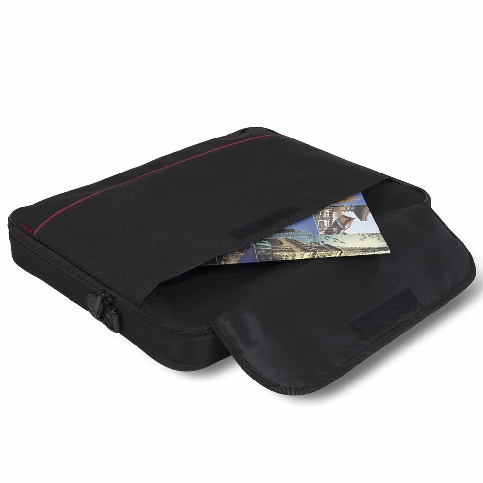 NGS MONRAY Passenger Plus - Custodia per Laptop in Nylon per Notebook Fino a 18", Colore Nero