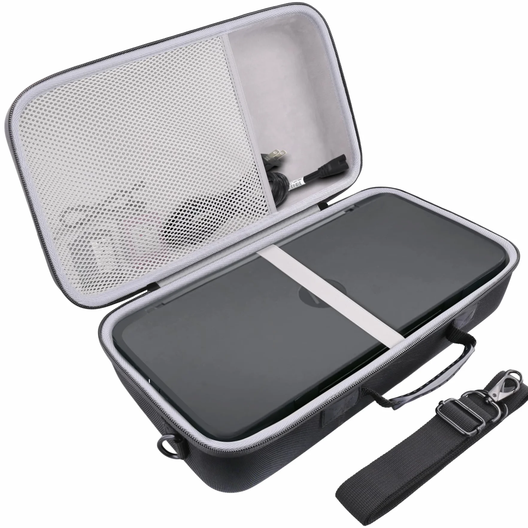 Khanka Custodia per HP OfficeJet 200 Mobile Stampante,Borsa Rigida da Viaggio con Maniglia e Tracolla, Solo Custodia
