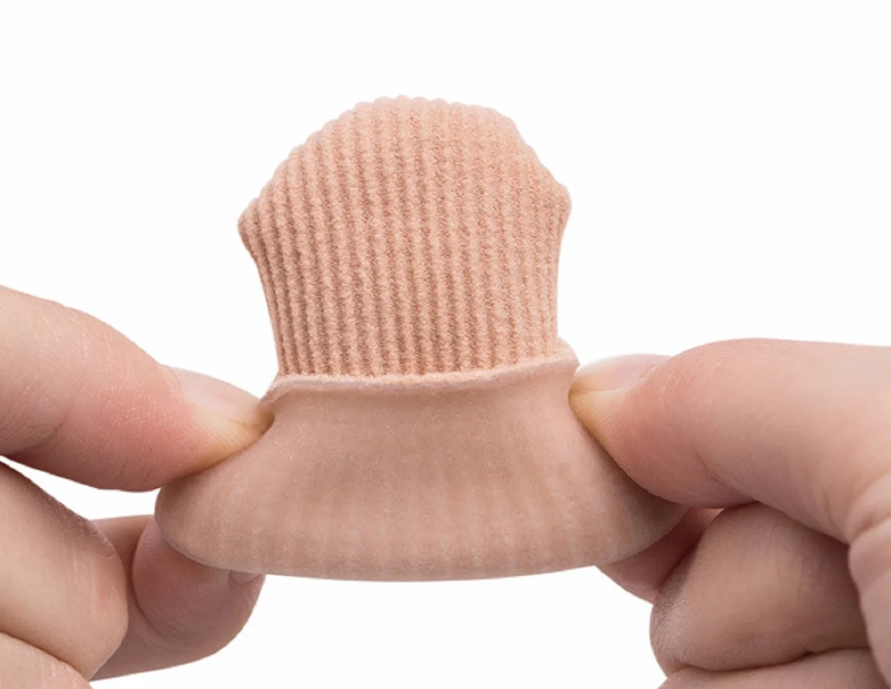Puntali in Gel Regolabili per Dita Copri Dita Fodera Rivestito Maniche Protezioni Tappi a Costine in Maglia Silopad Cappucci Digitali (XL)