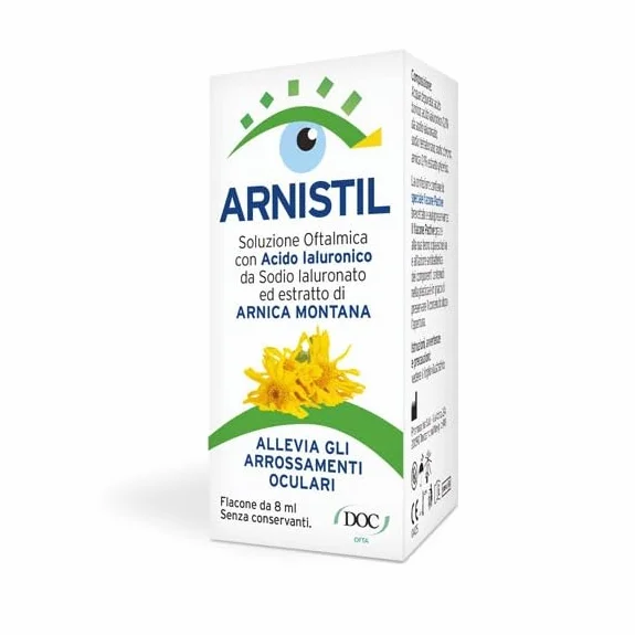 ARNISTIL 8ml Soluzione oftalmica Acido Ialuronico 0.2% Arnica 0,1%