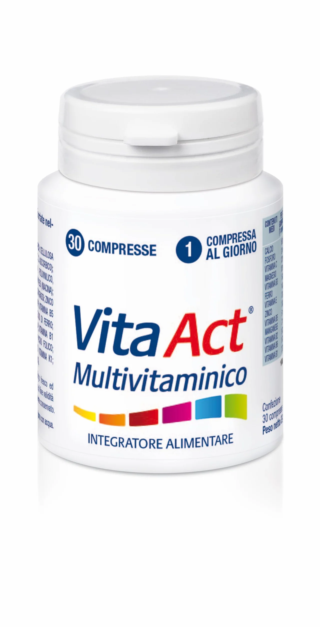 Integratore Alimentare Multivitaminico Vita Act 30 Compresse