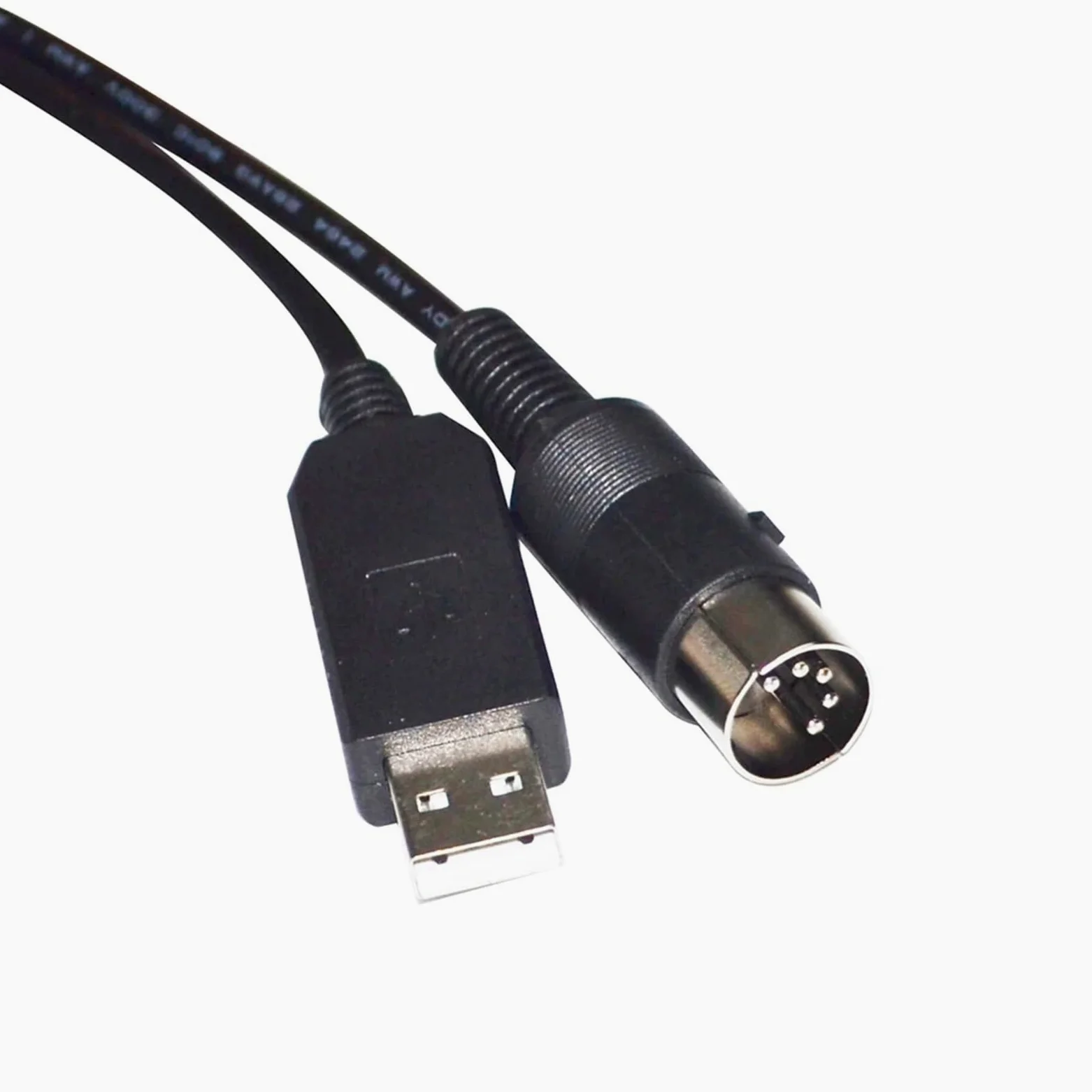cablaggio di comunicazione seriale, Adattatore USB a DIN maschio a 5 pin, cavo di comunicazione seriale RS232 for bilancia a PC, 1,8-5,0 m(3 metres)