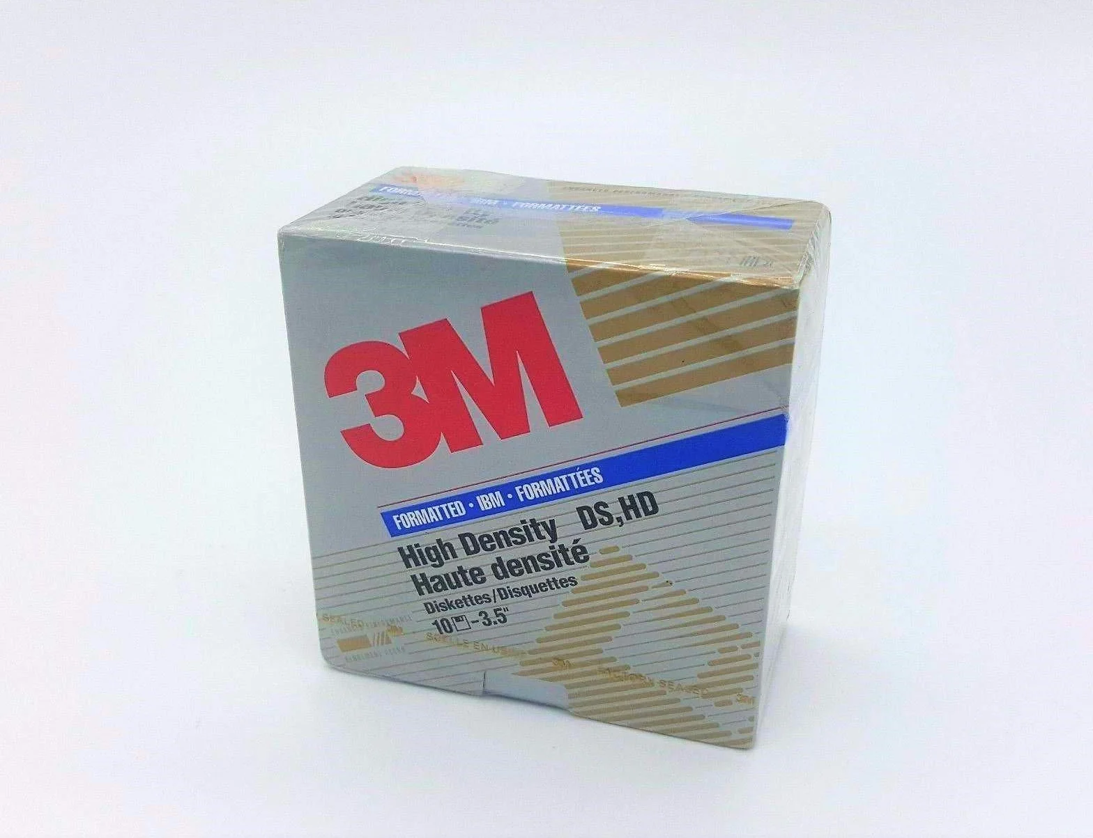 3M - Dischi ad elevata densità DS HD 8,89 cm (3,5"), confezione da 10
