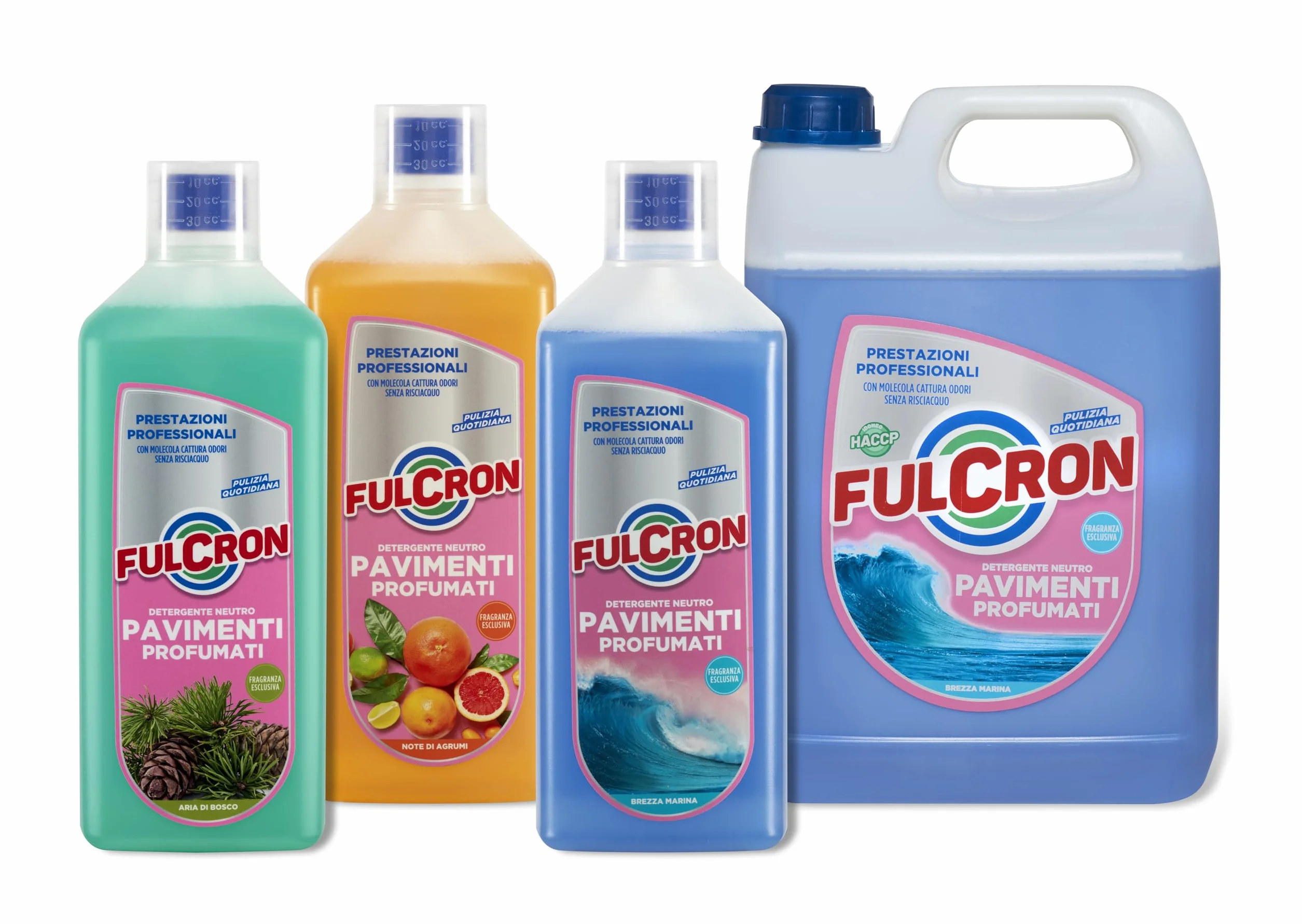 FULCRON Detergente Neutro Pavimenti Profumati 5L
