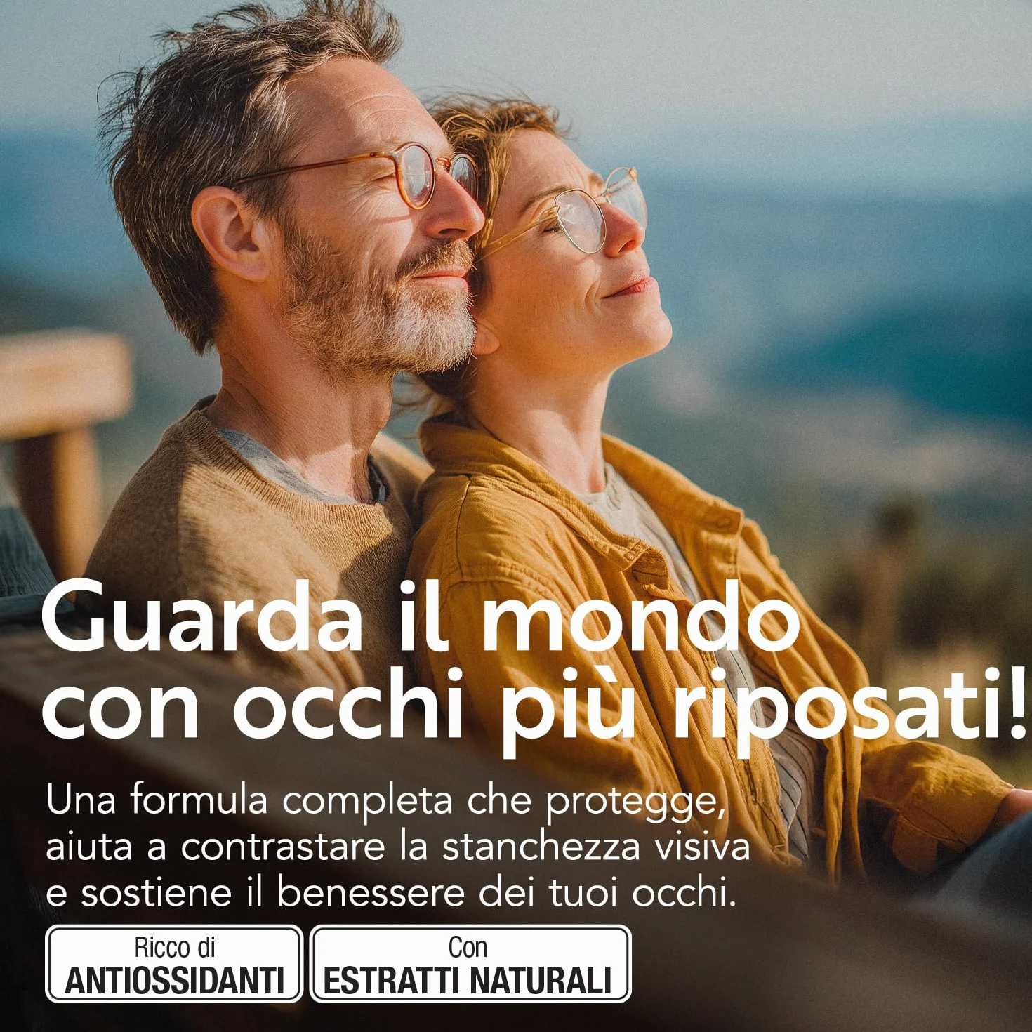 PiùLife Luteina e Zeaxantina Integratore Occhi 180 Capsule Zinco Vitamina A E B2 Acido Ialuronico