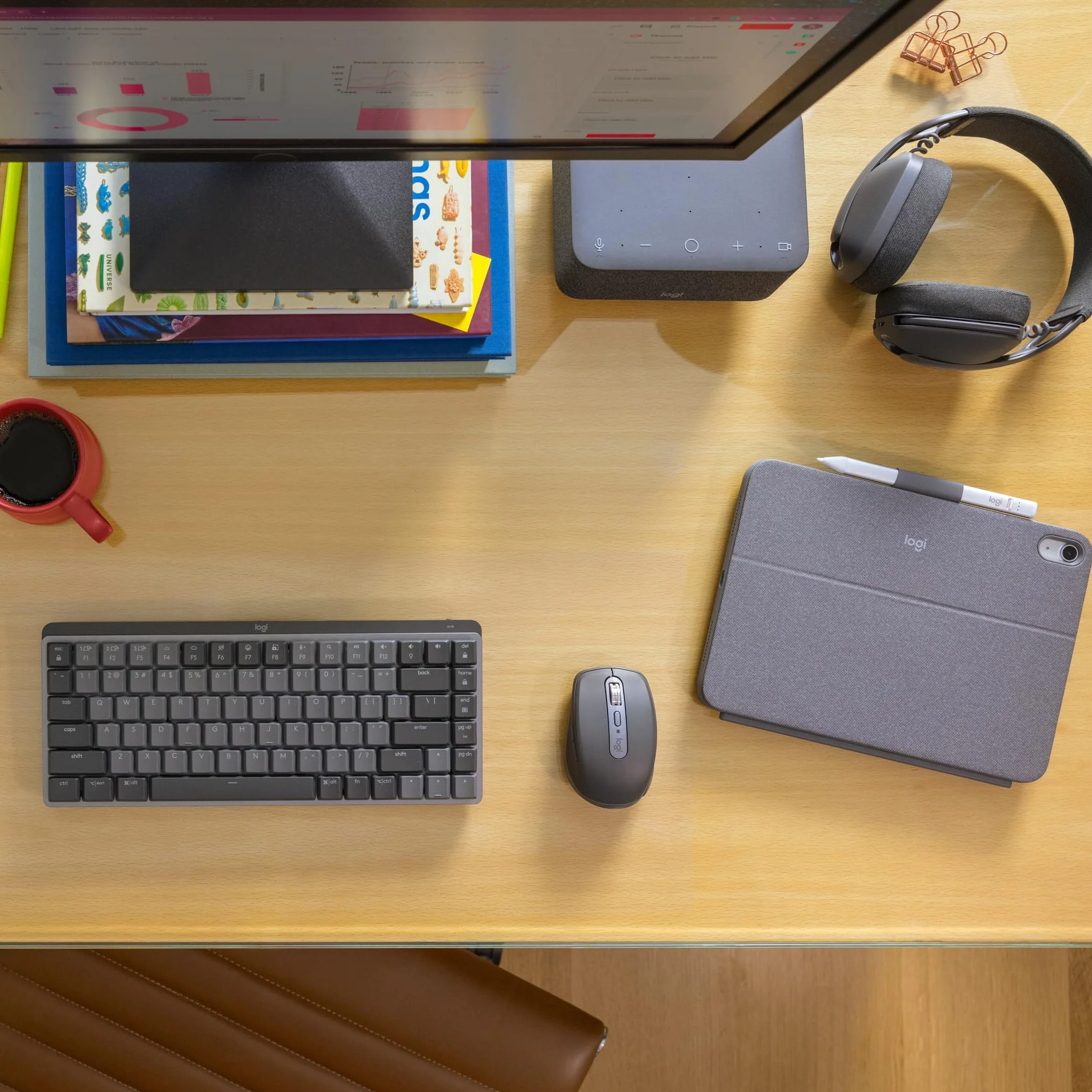 Logitech Crayon Matita Digitale Per Ipad, Con Porte Usb-C, Tecnologia Apple Pencil, Precisione Al Pixel Senza Latenza e Punta Intelligente Dinamica Ricarica Usb-C Rapida, 50 x 50 x 28 cm - Argento