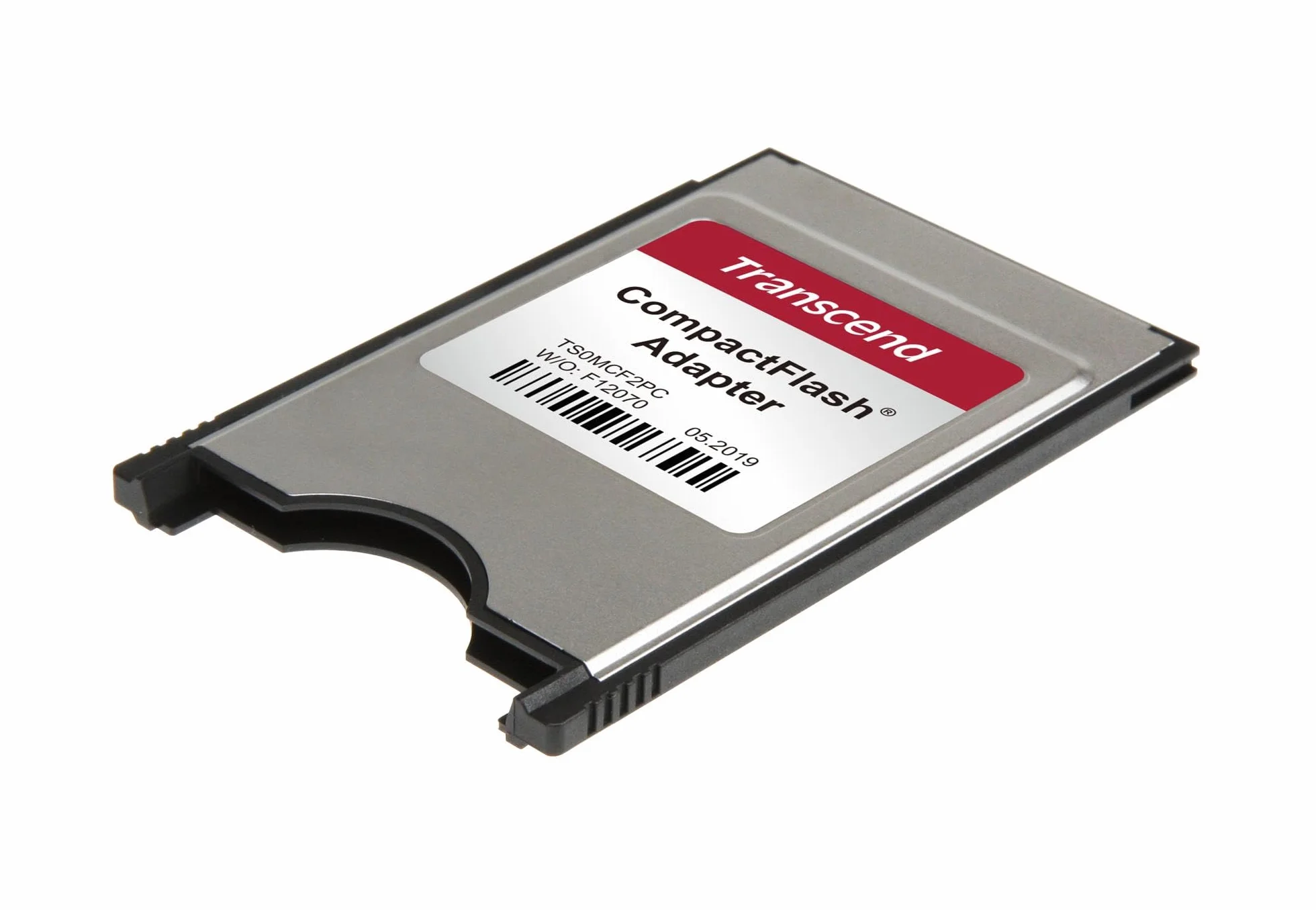 Transcend Adattatore PCMCIA CompactFlash, trasferimento dati ad alta velocità, plug & play - TS0MCF2PC
