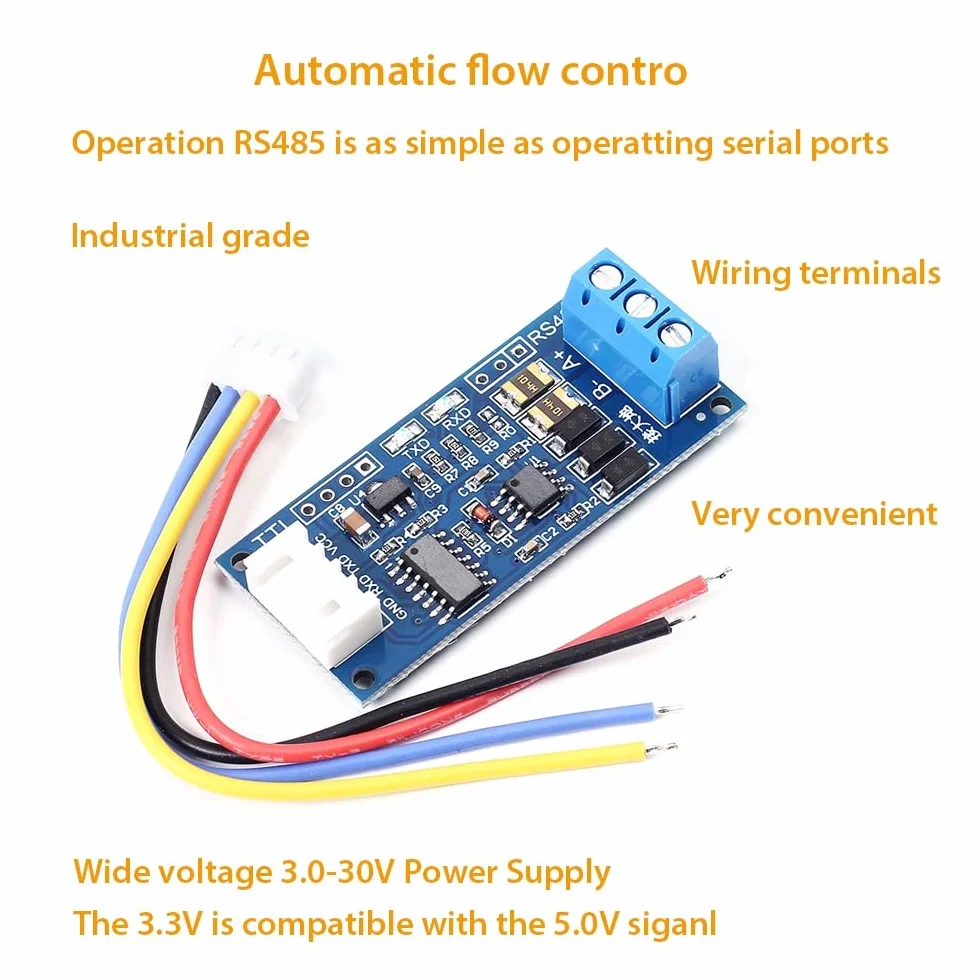 Convertitore da TTL a RS485 XY-K485 TTL a RS485 modulo convertitore porta seriale controllo automatico della direzione di flusso scheda adattatore per AVR