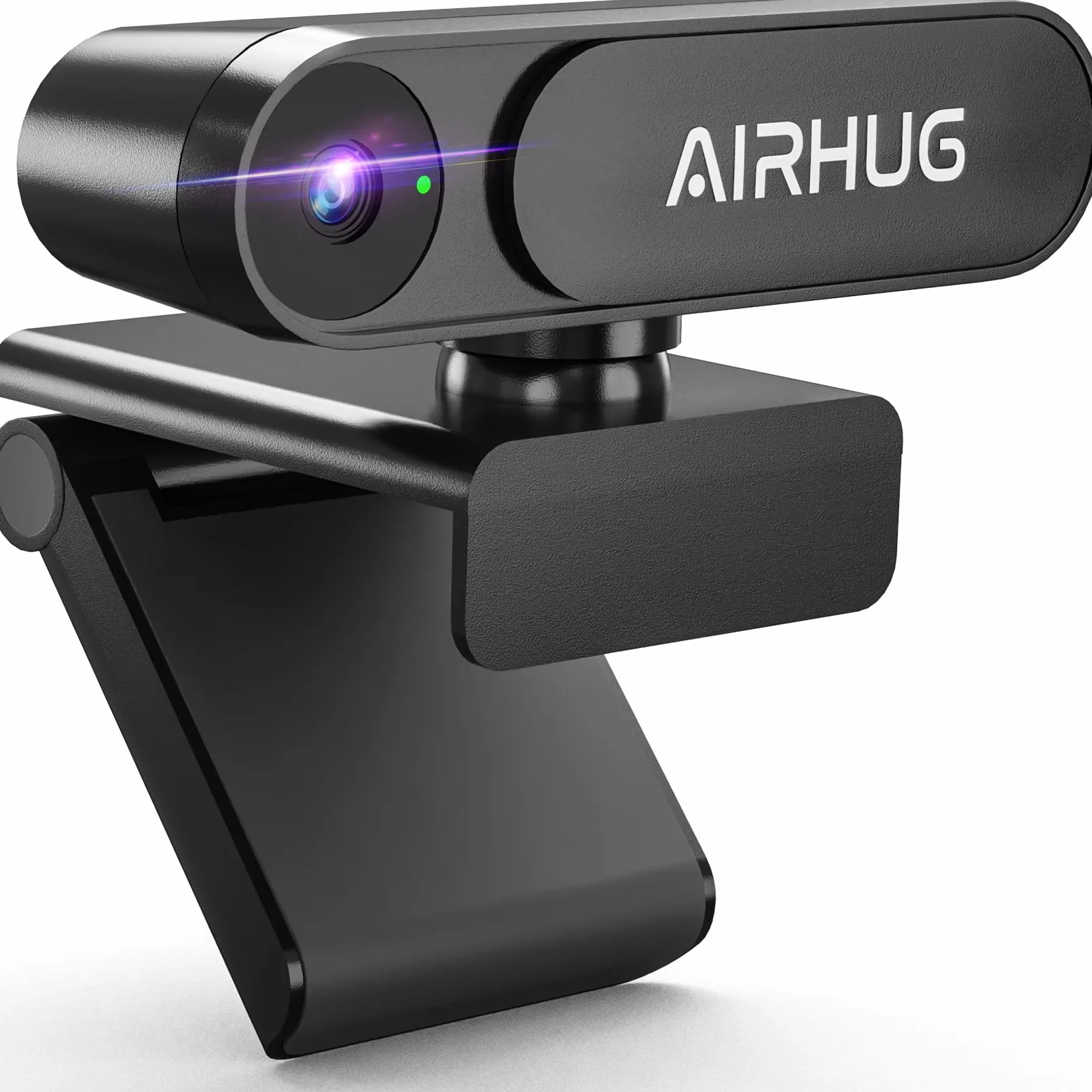 Webcam 2K senza microfono con copertura privacy, webcam USB per computer e laptop plug & play, webcam senza audio, grandangolo 78°, per streaming e conferenze, compatibile con Skype Zoom YouTube
