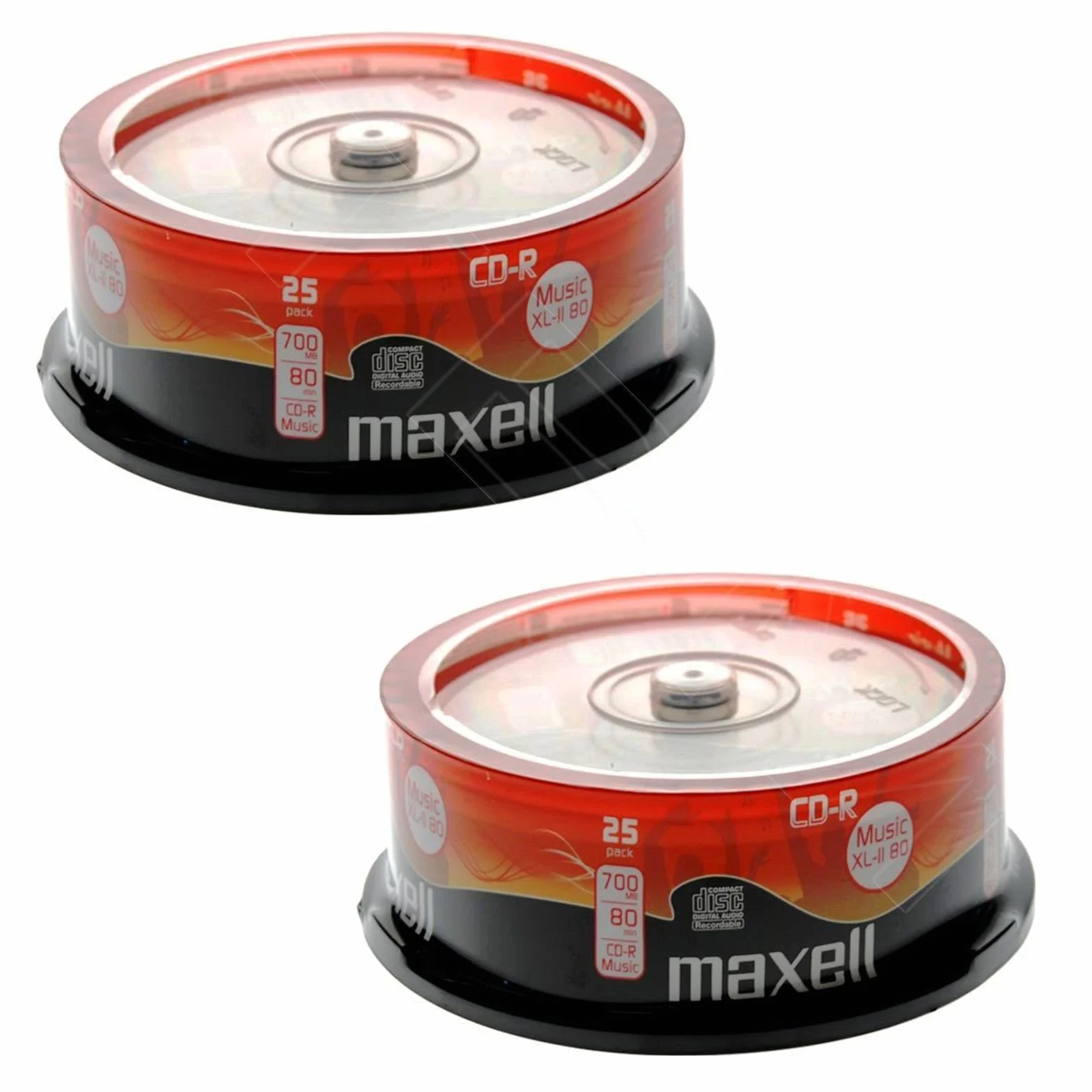 Maxell XL II 80MU - 50 x CD-R - 700 MB (80min) - fuso - supporto di memoria