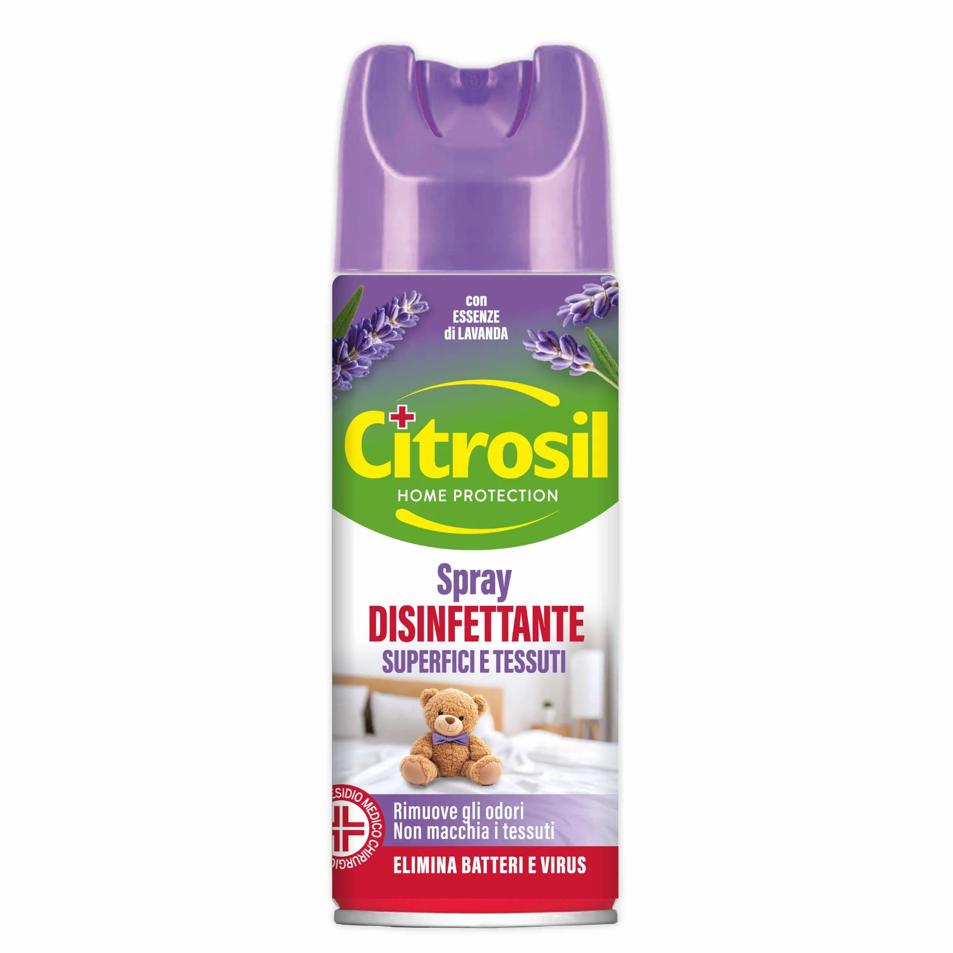 Citrosil Disinfettante Spray Superfici e Tessuti 300 ml Lavanda