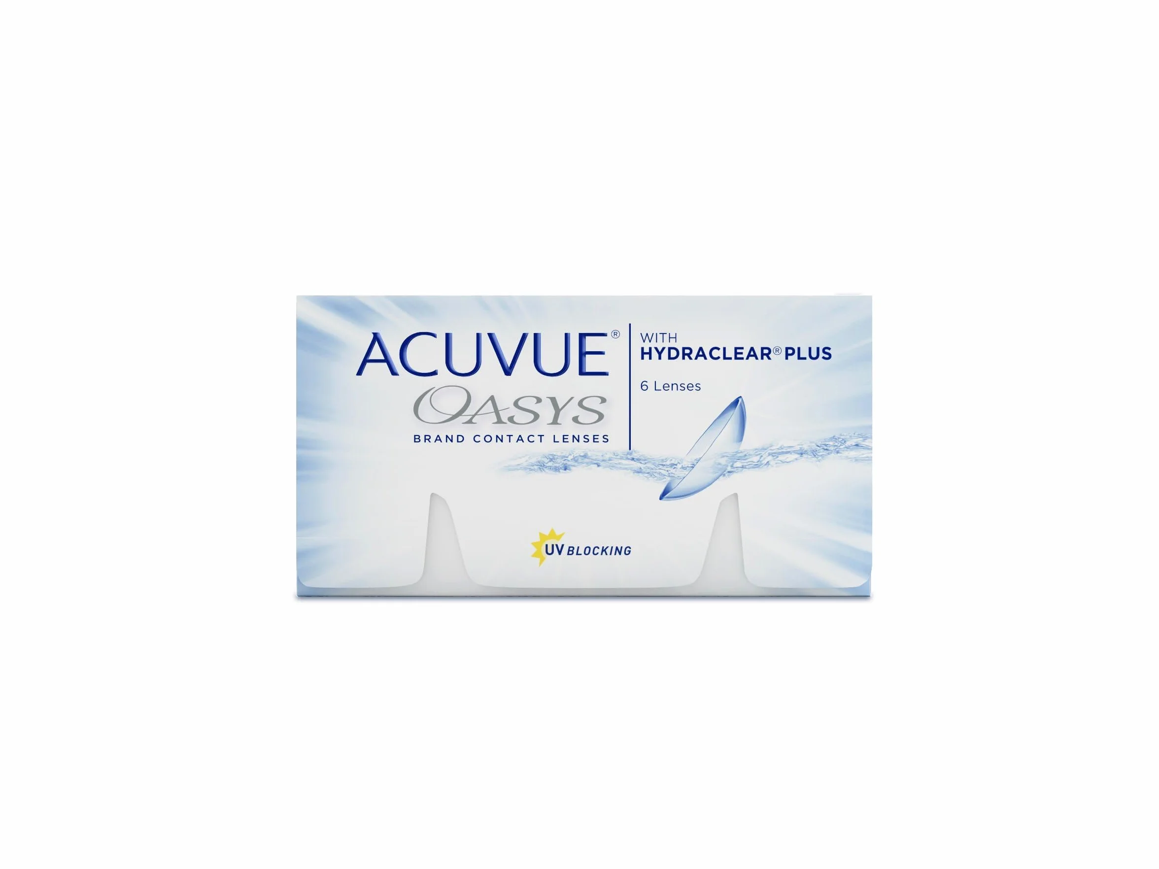 ACUVUE OASYS HYDRACLEAR PLUS Lenti a contatto quindicinali Protezione UV -5.25 diottrie BC 8.4 DIA 14.00 6 lenti