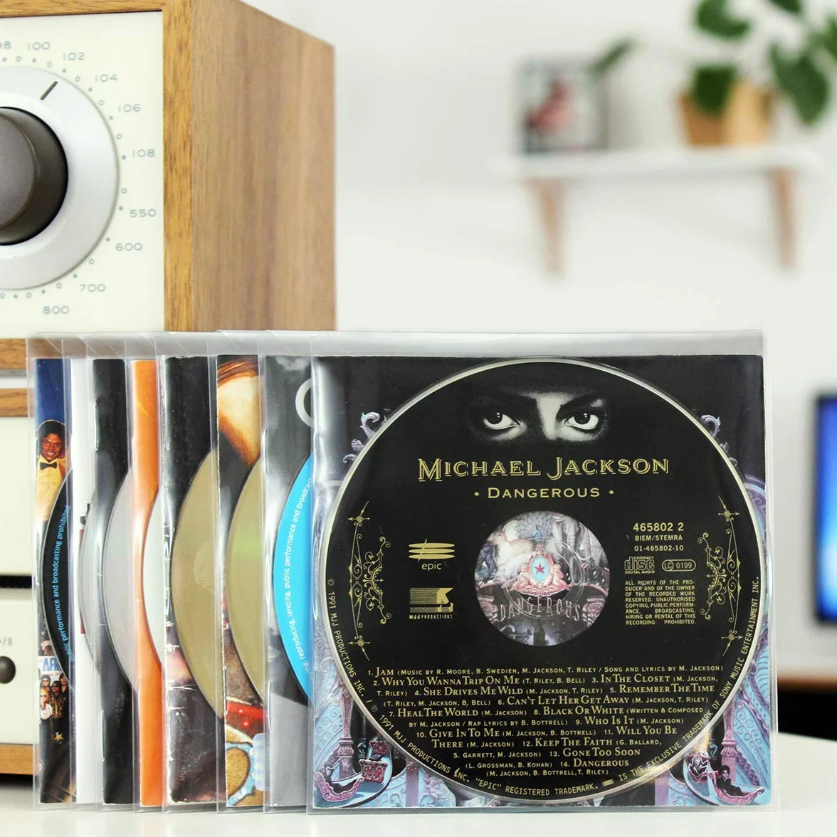 Custodie per CD con spazio per copertina - 100 pezzi