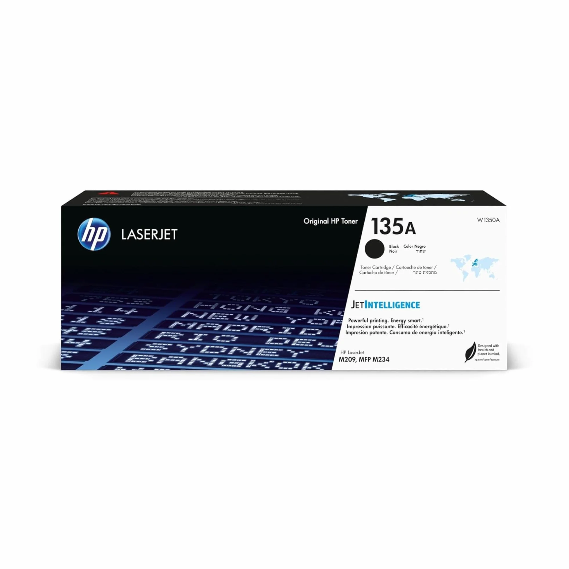 HP 135A W1350A Original Toner Cartridge 1100 Pages for LaserJet M209dw M234dw M234sdn M234sdw M209dwe M234dwe M234sdne M234sdwe