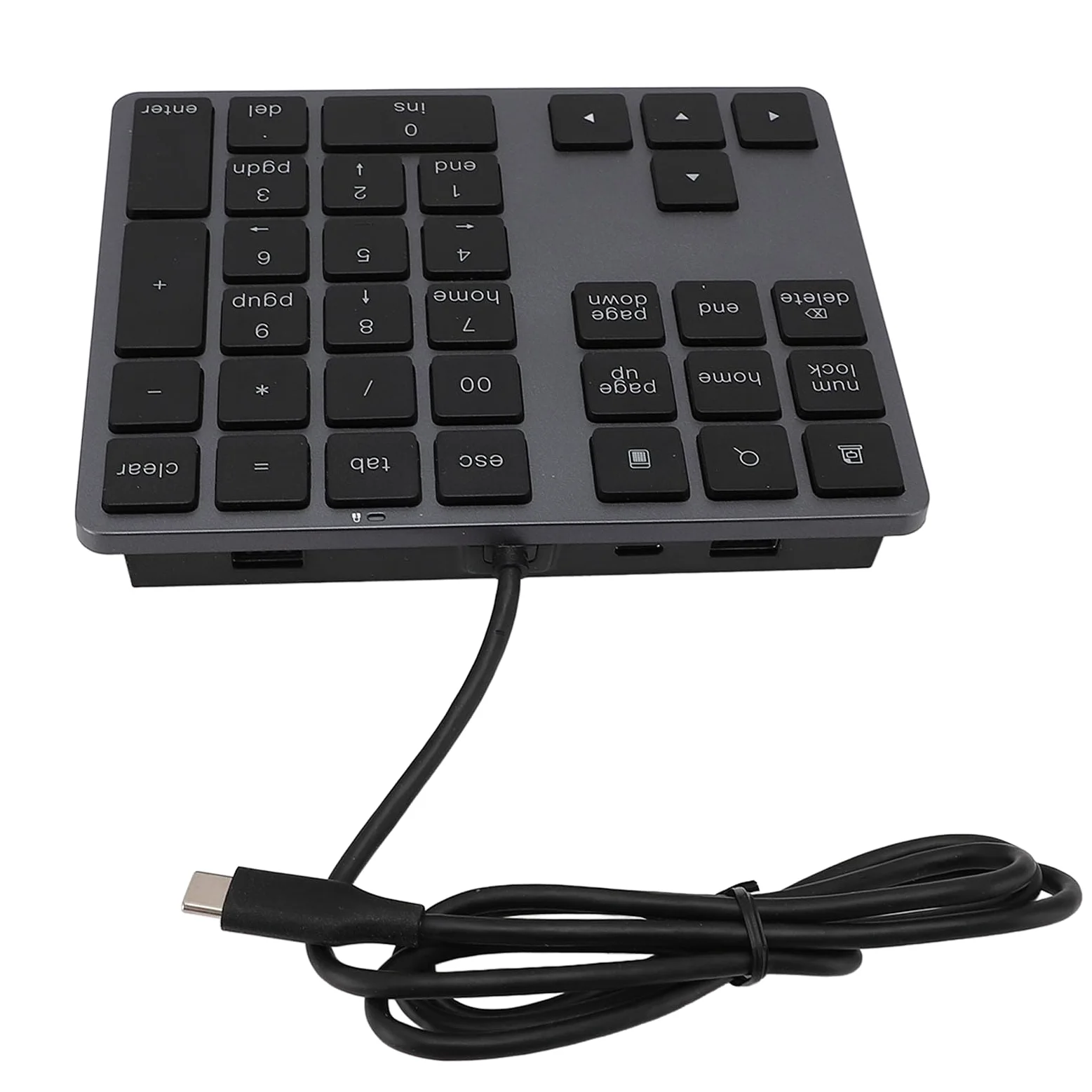 Topiky Tastiera Numerica Cablata Design Elegante e Portatile per un Rapido Inserimento dei Dati Adatto a Laptop e Desktop 34 Tasti