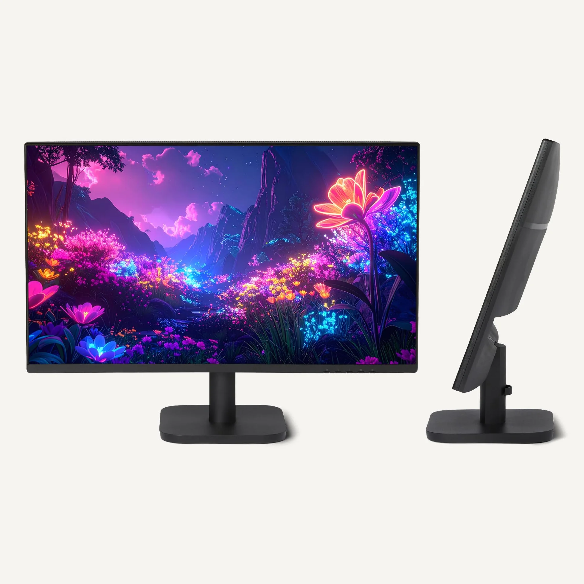 Amazon Basics - Monitor per Computer da 68,6 cm 120 Hz, FHD 1080 P, HDMI, DP, VGA, Compatibile VESA, per Ufficio, Casa, Nero