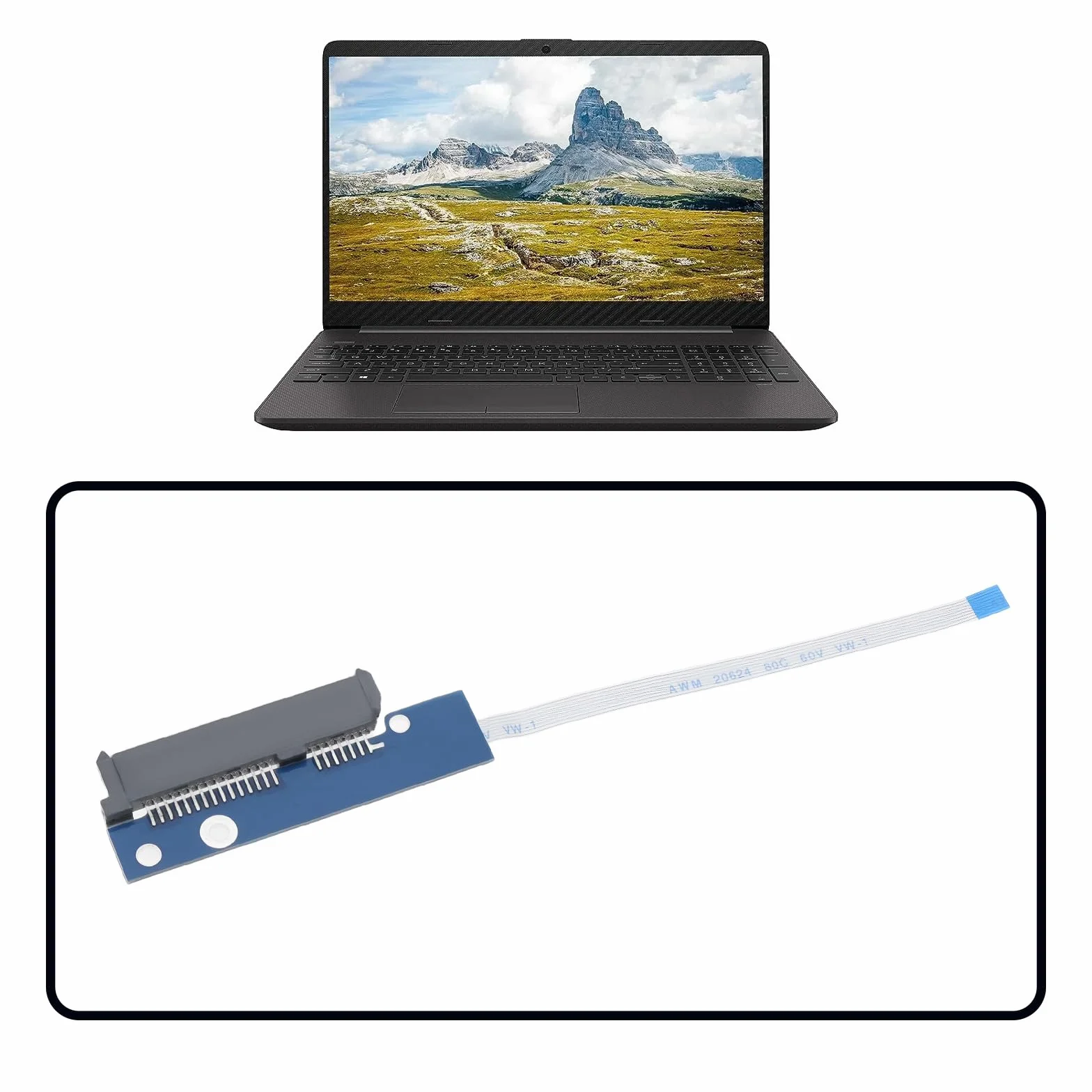 EMSea Laptop HDD Festplatten Kabel LS-H323P L52024-001 Compatibile con HP 250 255 G8 256 G8 250 G9 255 G9