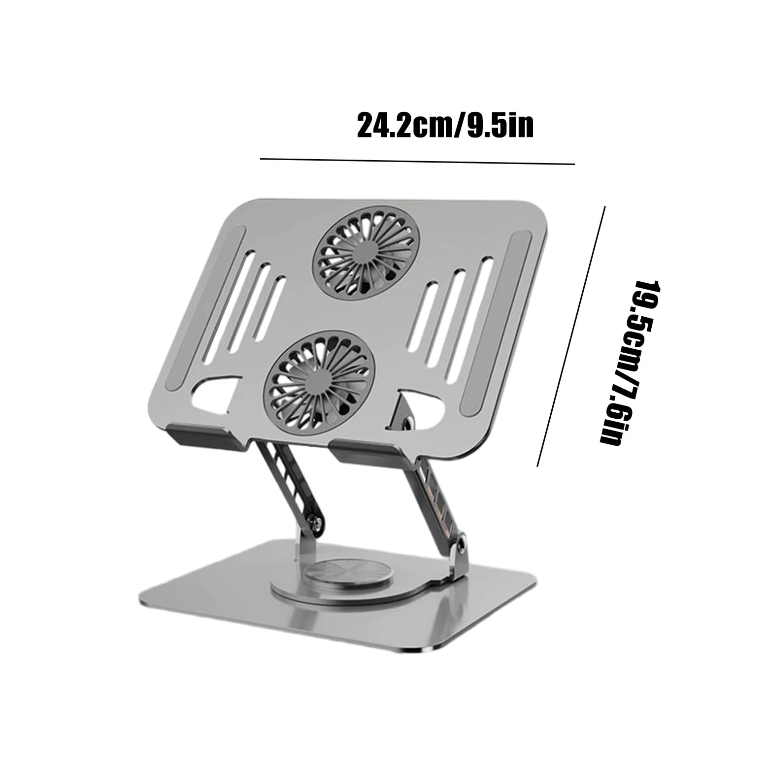 Supporto Portatile Laptop Rialzo Portatile Pieghevole Montabile | Stand per Laptop Regolabile per Scrivania Ufficio Domestico Soggiorno Scrivania Studio Lavoro