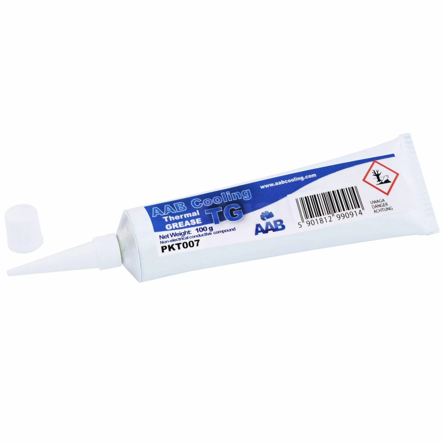 AABCOOLING Pasta Termica - 100g - 1.5 W/MK - Pasta Termoconduttiva con Bassa Resistenza Termica Professionale per CPU e GPU, Applicazione Semplice e Sicura, Durabilità Prolungata