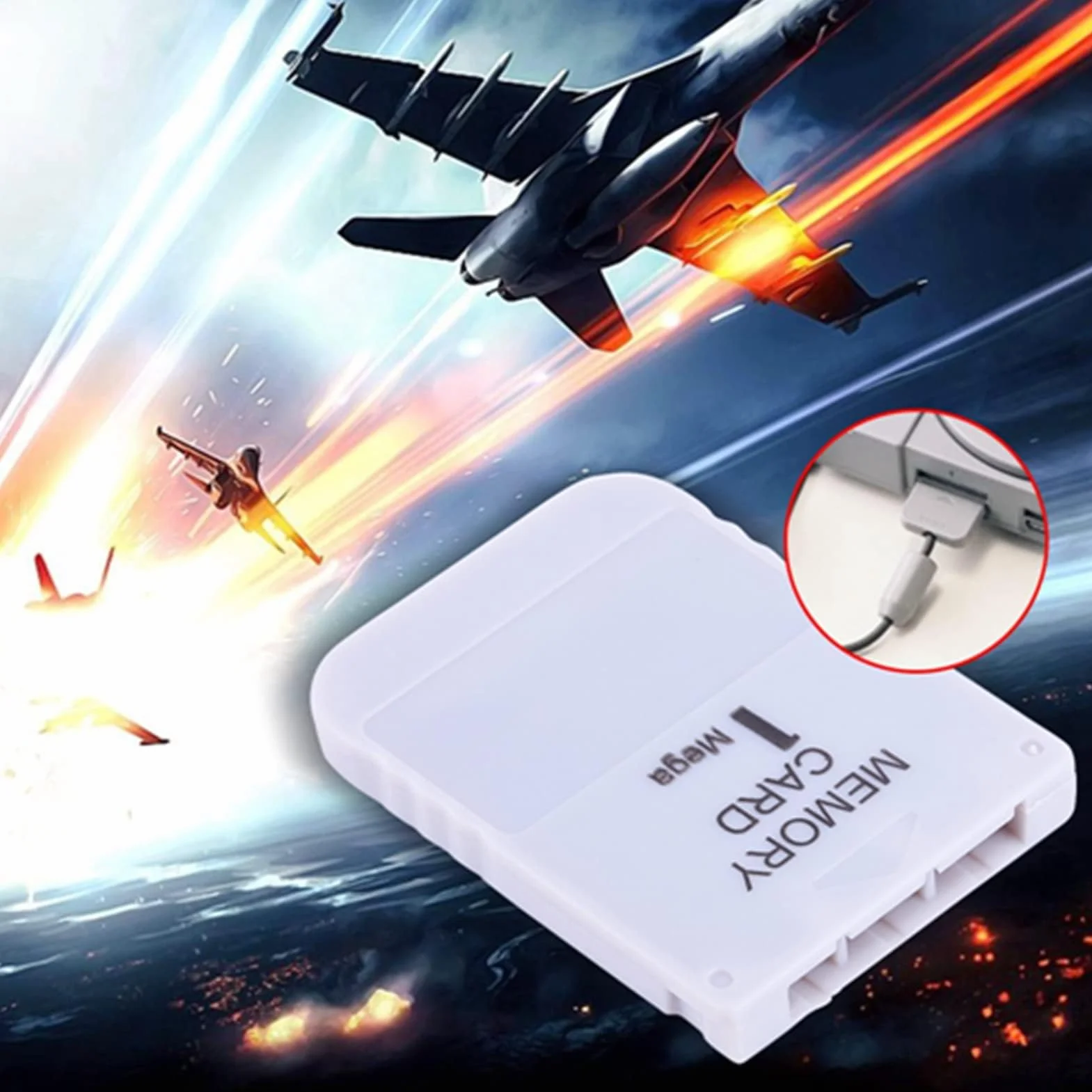Memory Card da 1 MB per, Scheda di Memoria per 1 Gioco,