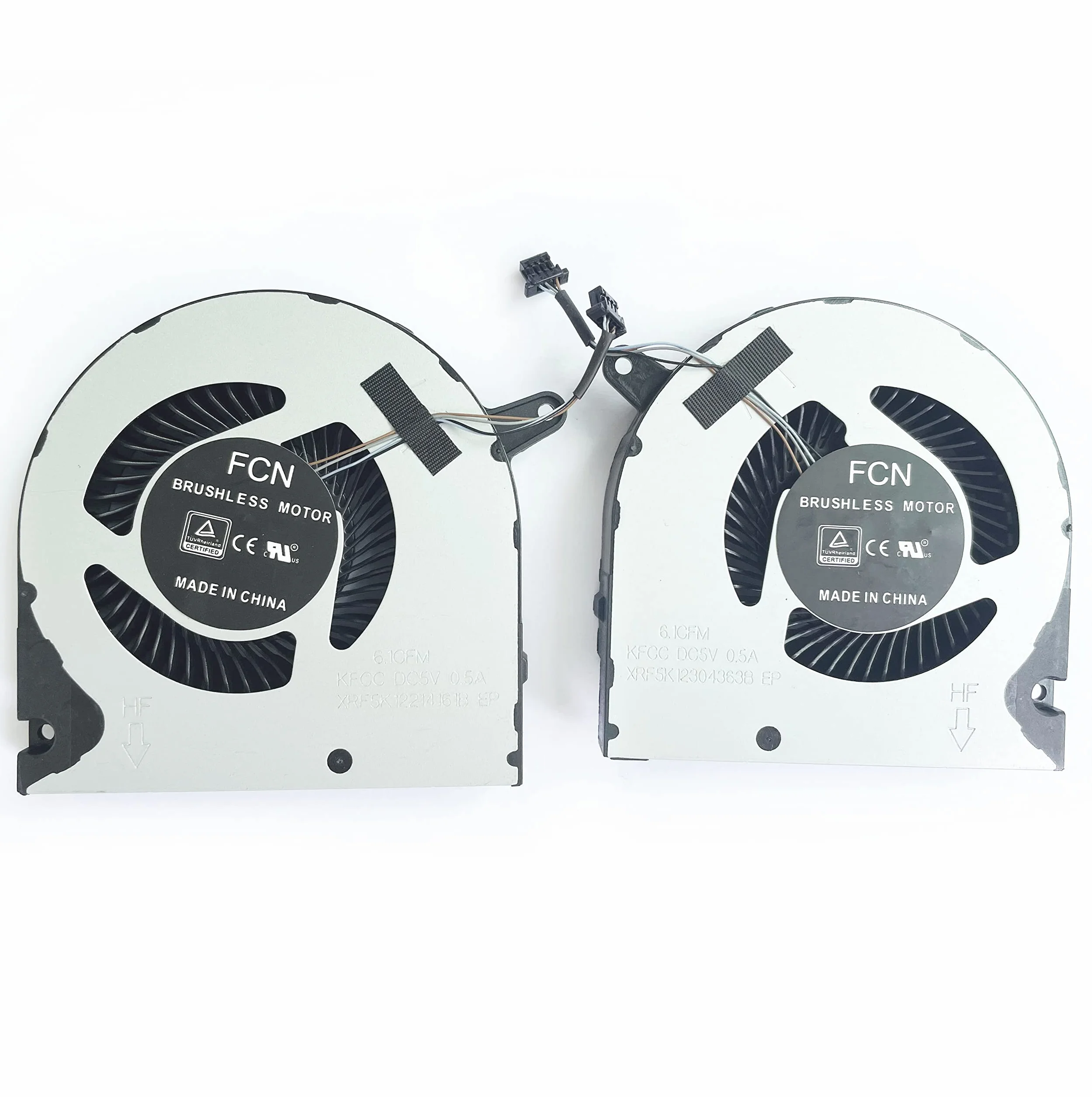 Sostituzione della ventola di raffreddamento CPU+GPU per DELL 2020 G5 SE 5500 5505 G3 3500 I5505-A685GRY serie DC5V 0F3DF0 0PC01D