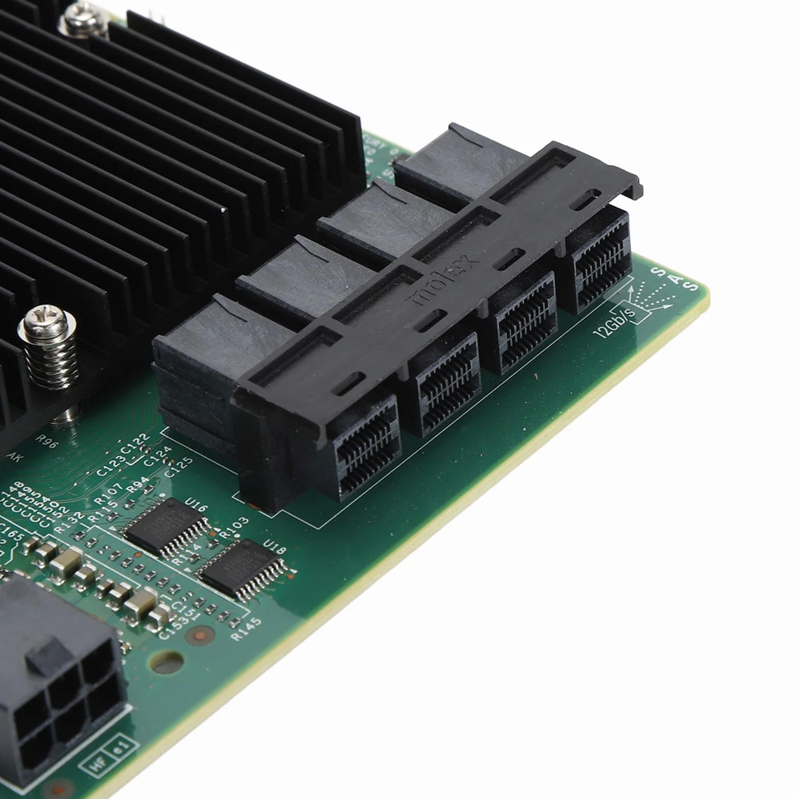 Wakects Scheda HBA LSI SAS 9300 16I, Controller SAS PCIe 3.0 a 16 Porte 12Gb/s con connettività di Archiviazione Ad Alte Prestazioni per VMware FreeBSD