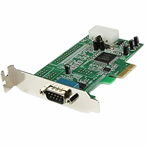StarTech PEX1S553LP 9901 PCI-e Port RS-232 DB-9M Molex Low Profile
