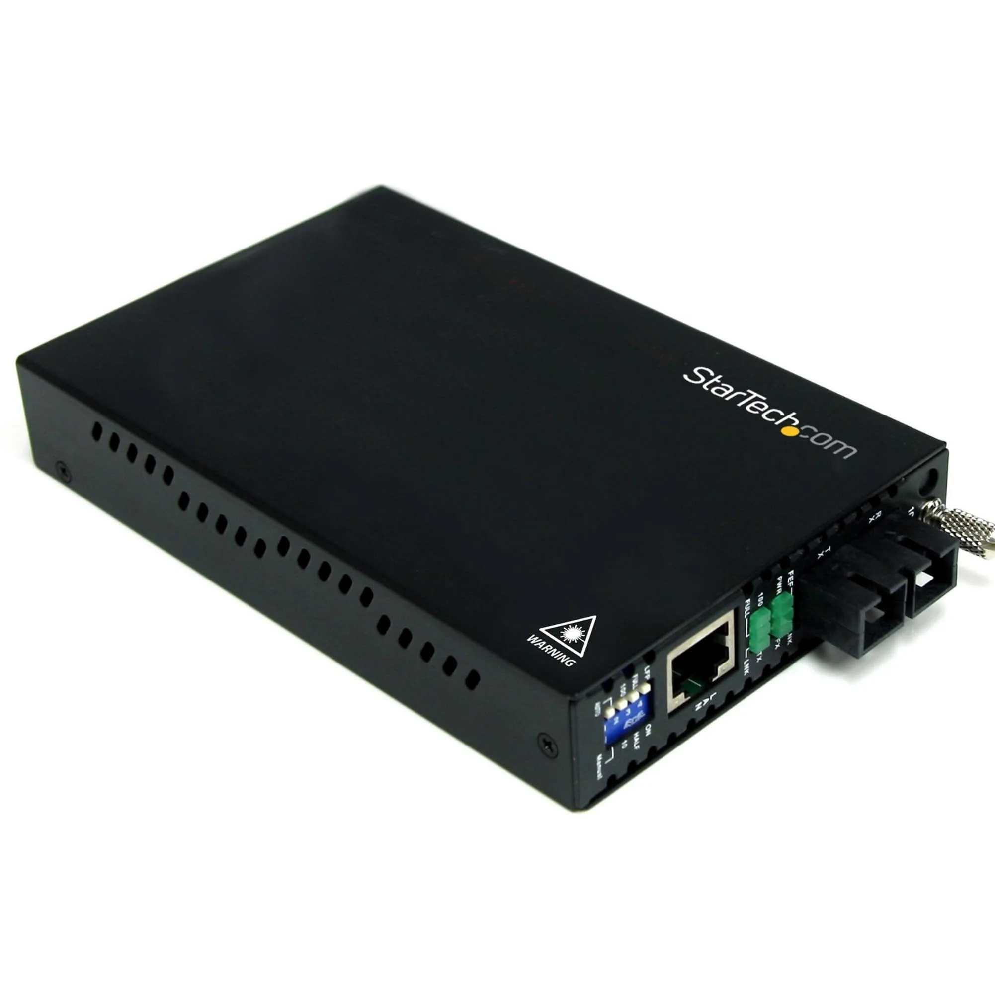 StarTech Convertitore Fibra Multimodale 10/100Mbps SC, 2km (ET90110SC2) | Distanza fino a 2km, Converte Ethernet in Fibra Ottica, Plug and Play