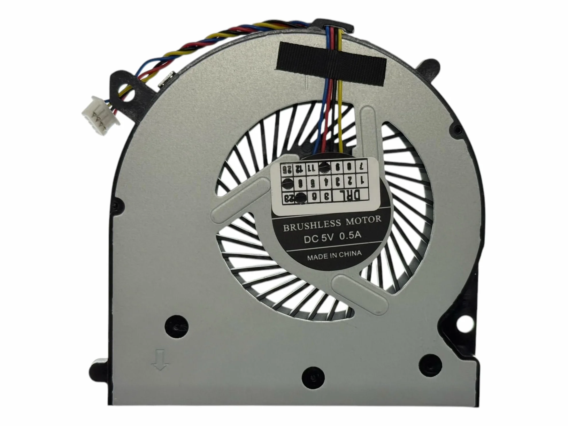 Ventola di Raffreddamento CPU compatibile per HP Elitebook 740 G1, 740 G2, 750 G1, 840 G1, 840 G2, 845 G2, ProBook 640 G1, 645 G1 NP: 730792-001, 6033B0033202, DFS200005050T, KSB0805HB-CM23