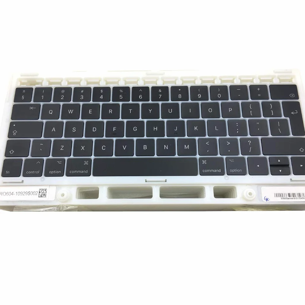 Set di chiavi per tastiera MacBook Pro Retina 13" 15" A1706 A1707 Tastiera UK QWERTY