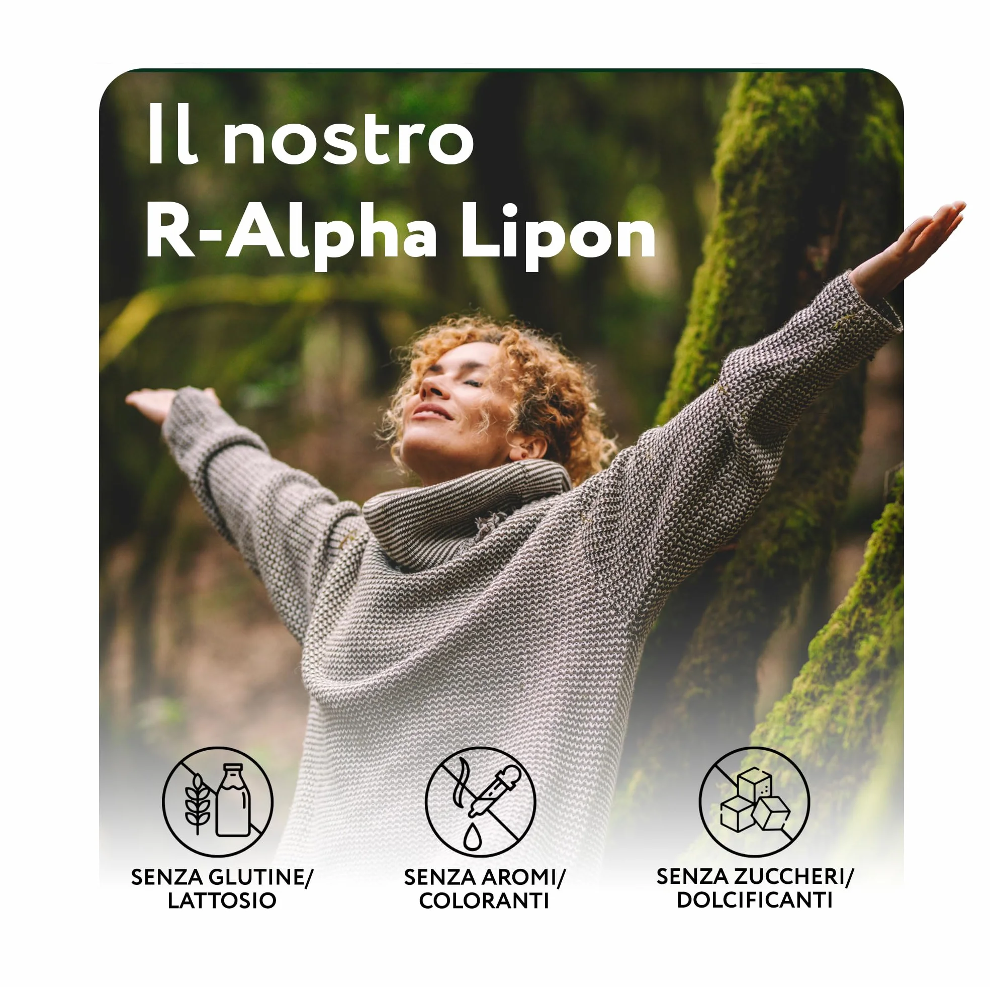 Vitabay Acido R-Alfa Lipoico 300 mg 120 capsule vegane Alpha Lipoic Acid ad alto dosaggio forma R naturale