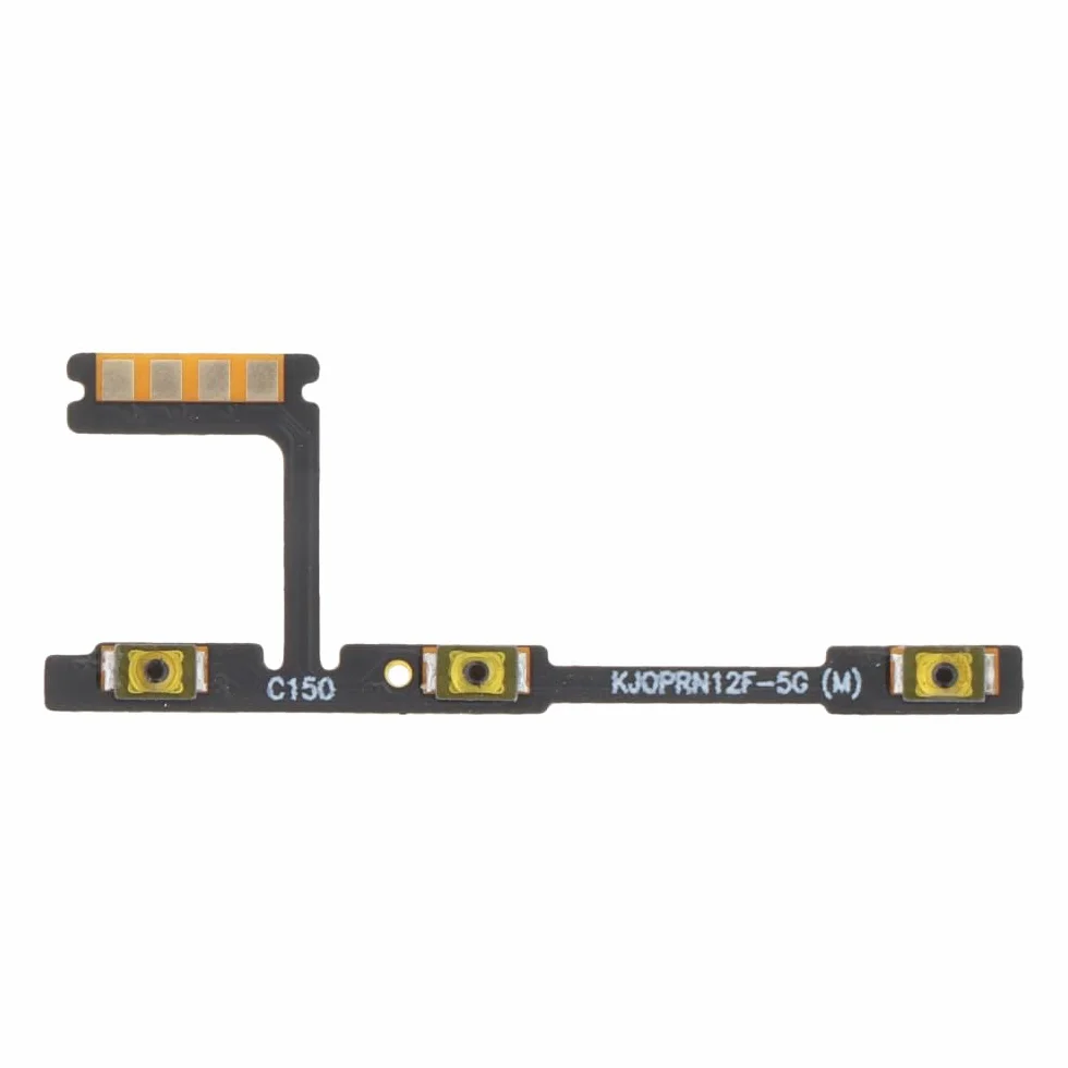 Generico Ricambio compatibile con Oppo Reno 12F 4G 5G CPH2637 CPH2687 (Reno12 F) flat flex circuito interno pulsante accensione tasto power on off volume