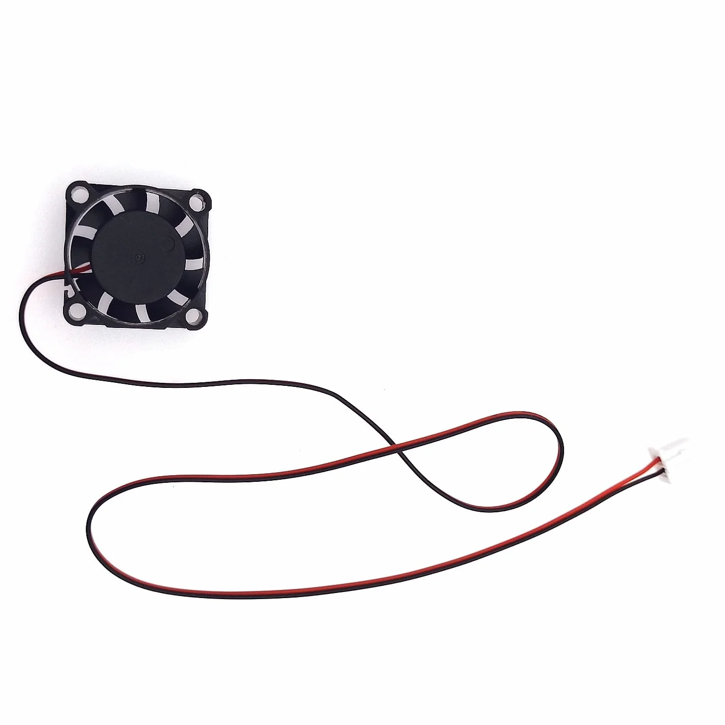JZK 4PCS 25x25x7 mm DC 5V mini ventola di raffreddamento 25mm con connettore a 2 pin, 9800 rpm, 0.08A, 2507 ventola DC brushless 2.5cm per scheda di sviluppo, scheda grafica, ventola per stampante 3D