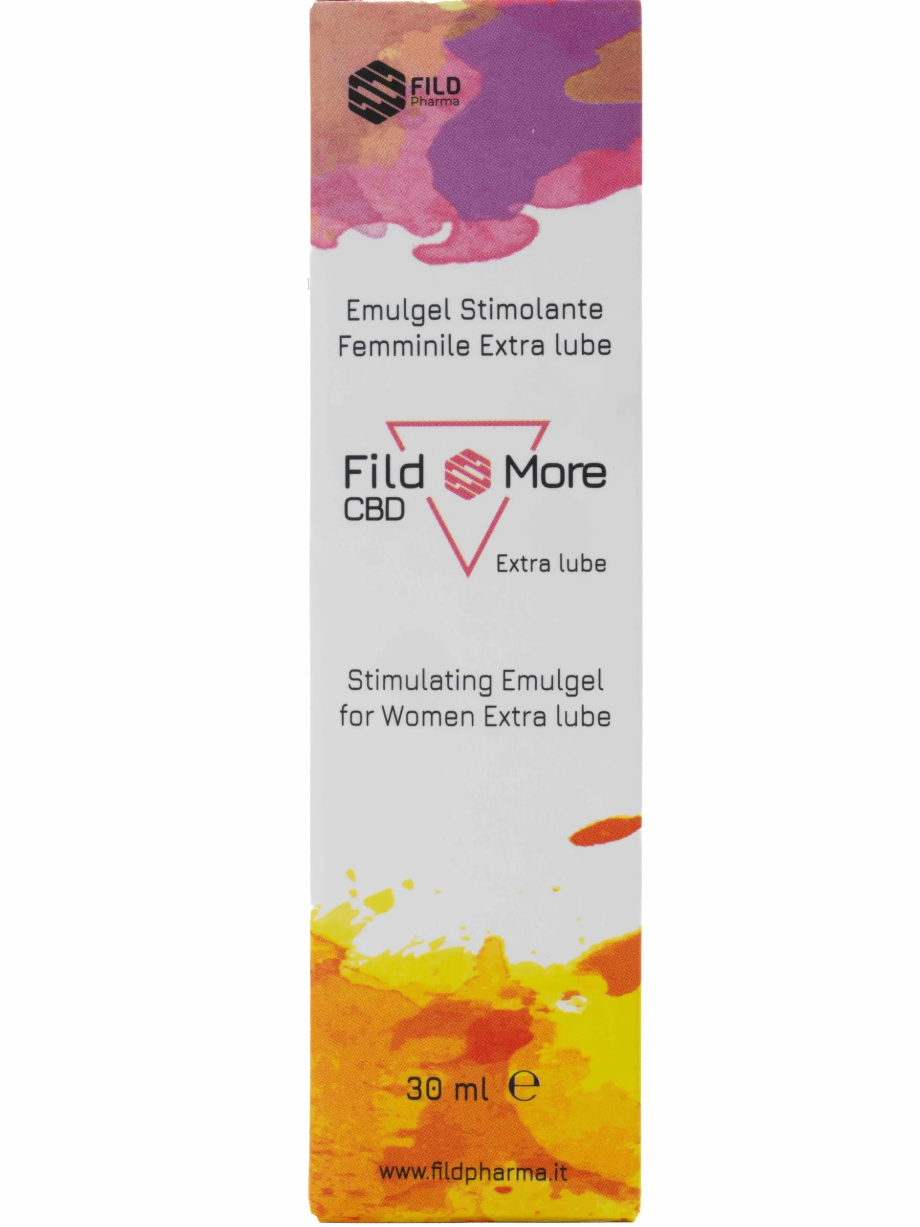 Fild More Extra Lube Gel Intimo Lubrificante Naturale con Aloe Biologica Olio di Canapa Acido Ialuronico