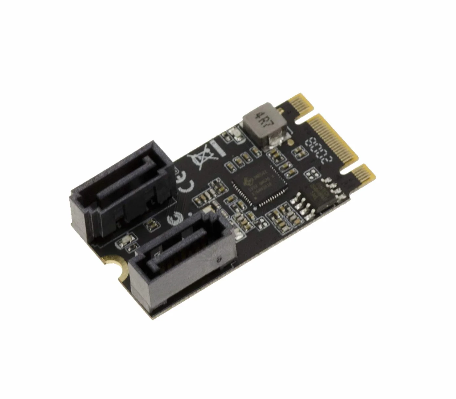 KALEA-INFORMATIQUE Scheda controller M.2 (M2 NGFF) PCIe M o B+M Key a 2 porte SATA 3.0 6Gbps con chipset JMB582