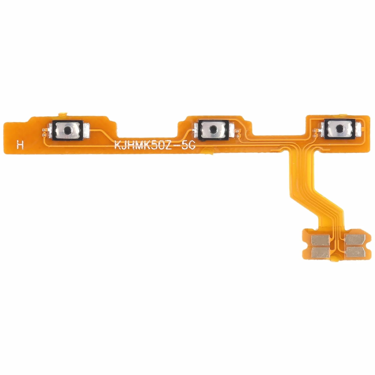 Ricambio Compatibile con Xiaomi 12T 5G (22071212AG) / 12T Pro 5G (22081212UG) flat flex circuito interno switch key pulsante accensione tasto power on off volume controllo tasti laterali