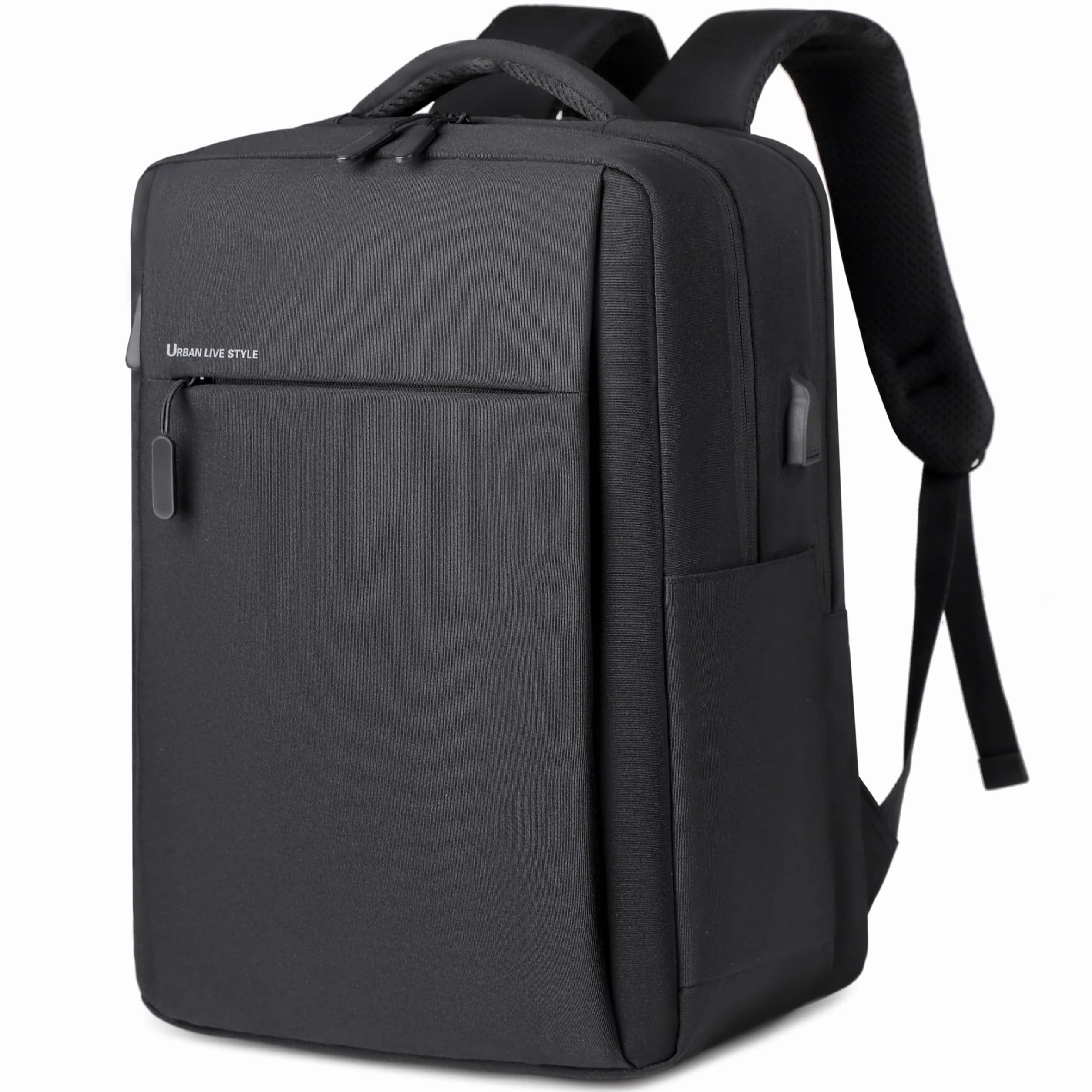 Zaino Porta PC Portatile Scomparto per Computer Notebook Custodia Laptop con Attacco USB per Scuola Lavoro Viaggio Valigia km14