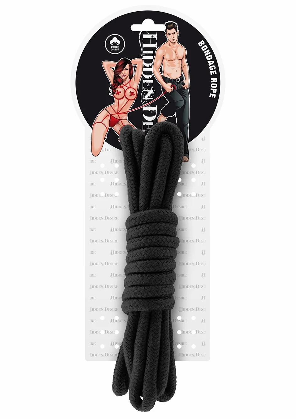 Hidden Desire Corda Bondage 3 M Nero