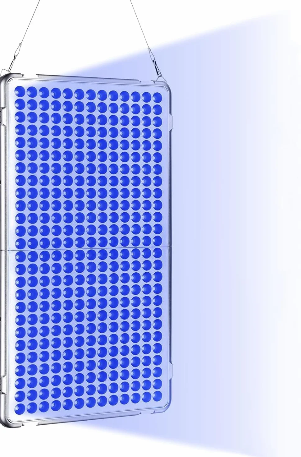 Solarium viso 48W 338 LED pieghevole con protezione occhi lampada abbronzante uso domestico