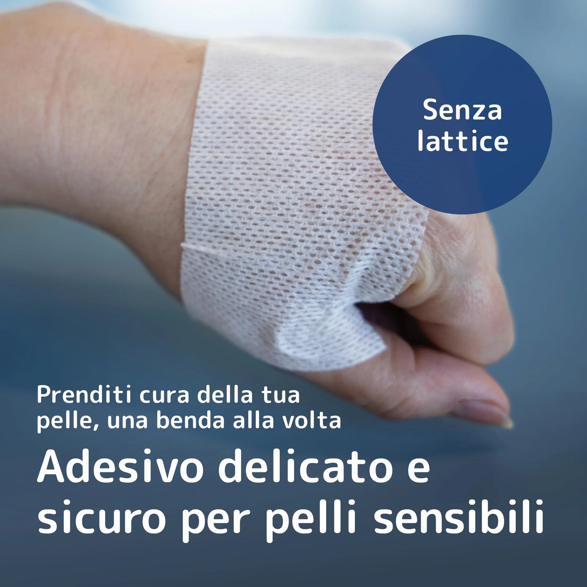 ABENA Nastro Adesivo Medico Elastico non Tessuto Ipoallergenico 10 cm x 10 m
