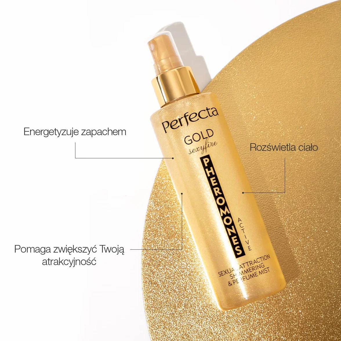 Perfecta Pheromones Active Gold Sexyfire Nebbia corpo profumata
