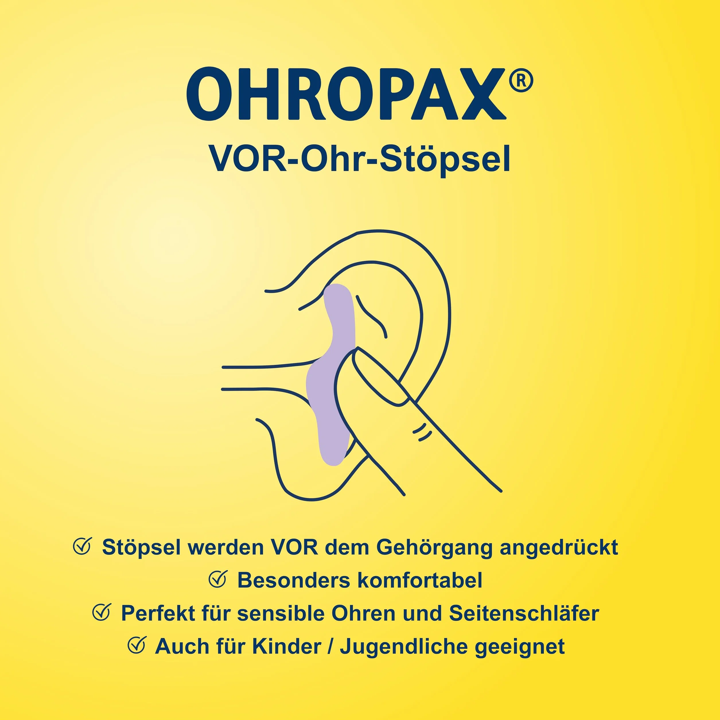 OHROPAX Classic tappi per orecchie cera malleabile protezione rumore SNR 21 dB 12 pezzi