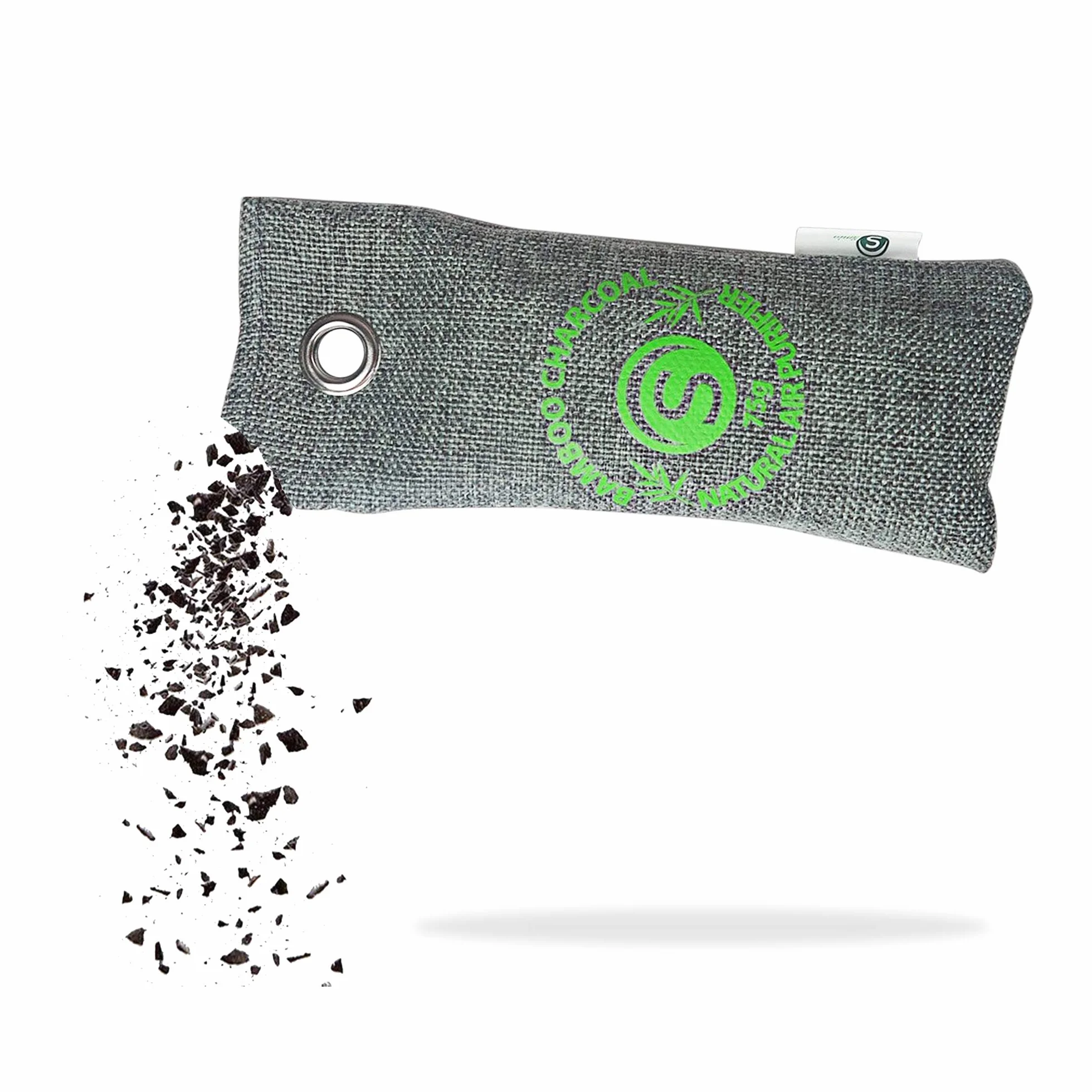 Sacchetti Antiodore Scarpe Carbone Attivo Naturale Riutilizzabile 2 Pezzi