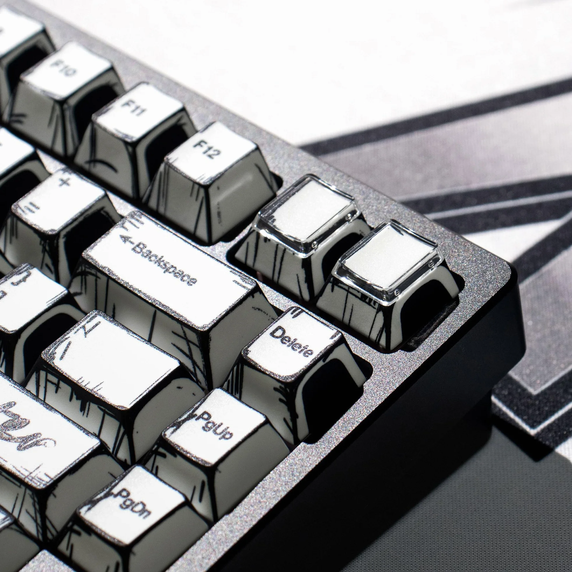 mintcaps PBT Retro Keycaps - Set di 141 tasti Cherry Profile Dye-Sub per Tastiera Meccanica Cherry MX